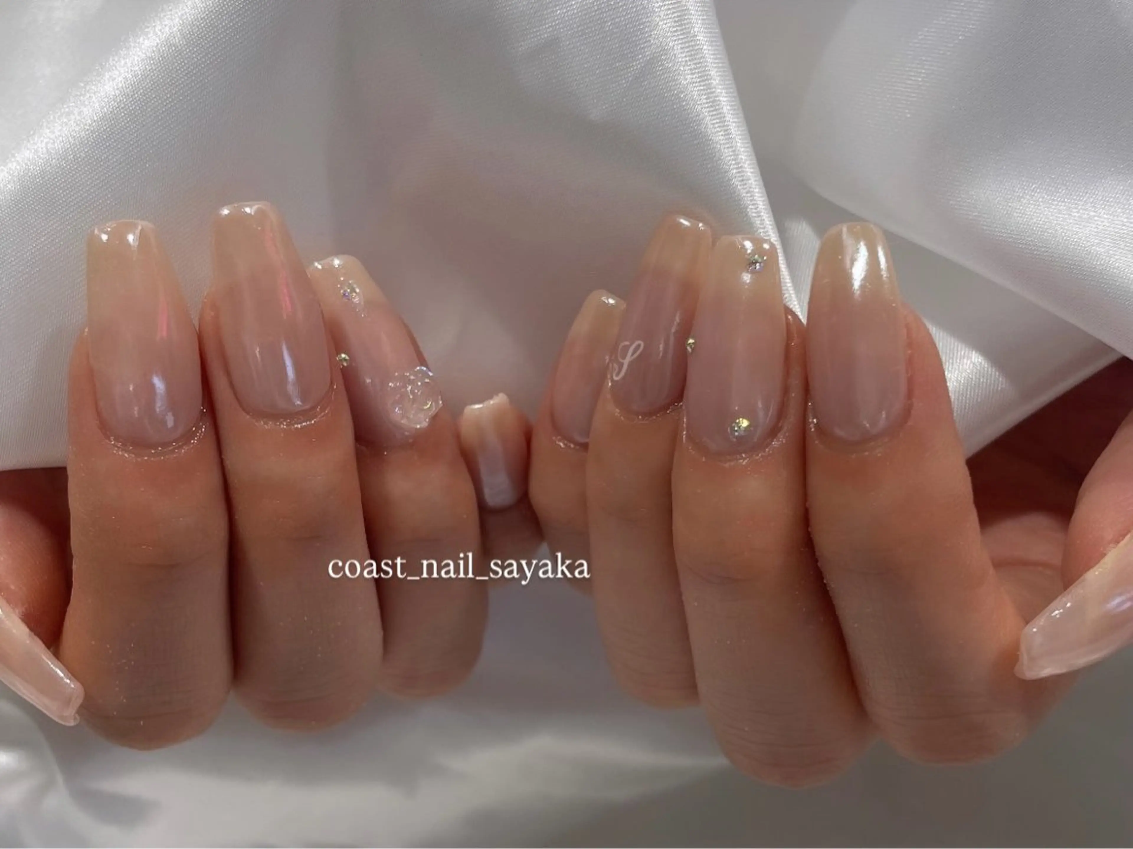 【学生限定🌸】長さだし10本+ワンカラーorラメグラデーションの写真