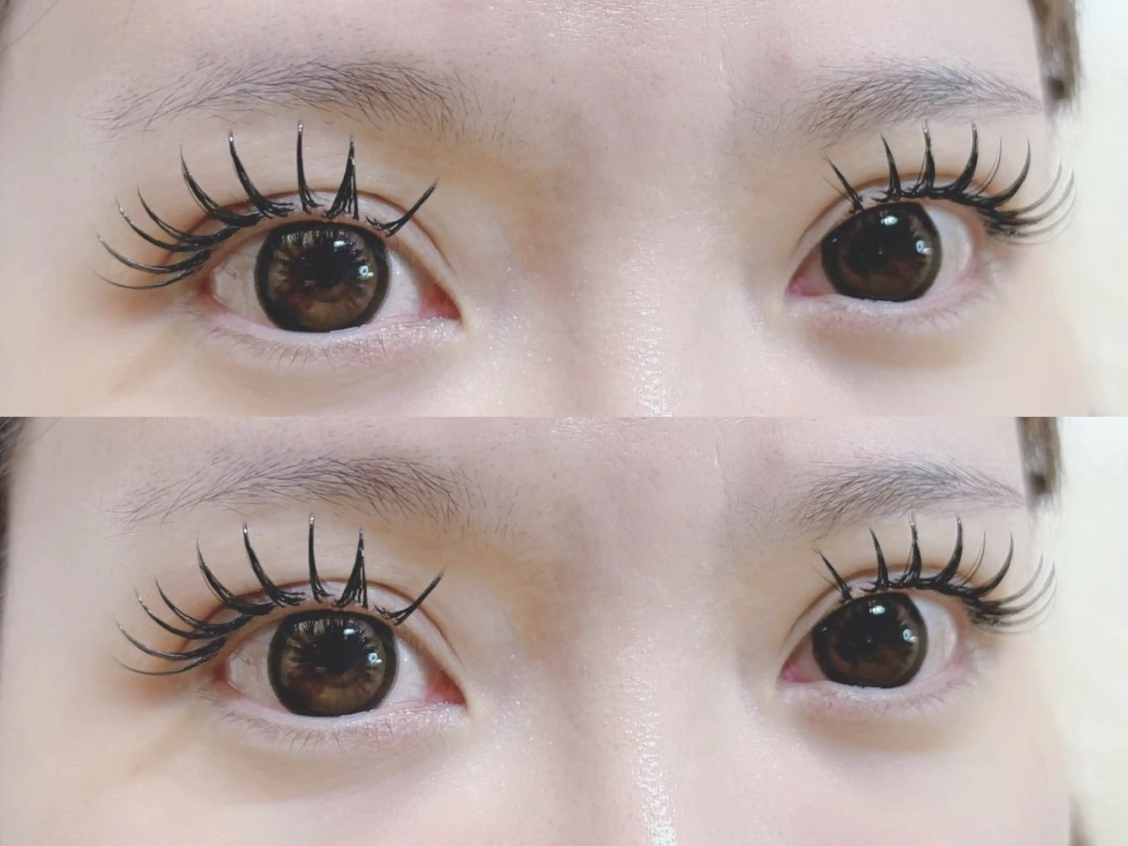 マツエク・マツパ 付け放題 バインドロック 束感まつ毛 フラットラッシュ パリジェンヌラッシュリフト マツエク リナ アメ村のマツエク・マツパデザイン