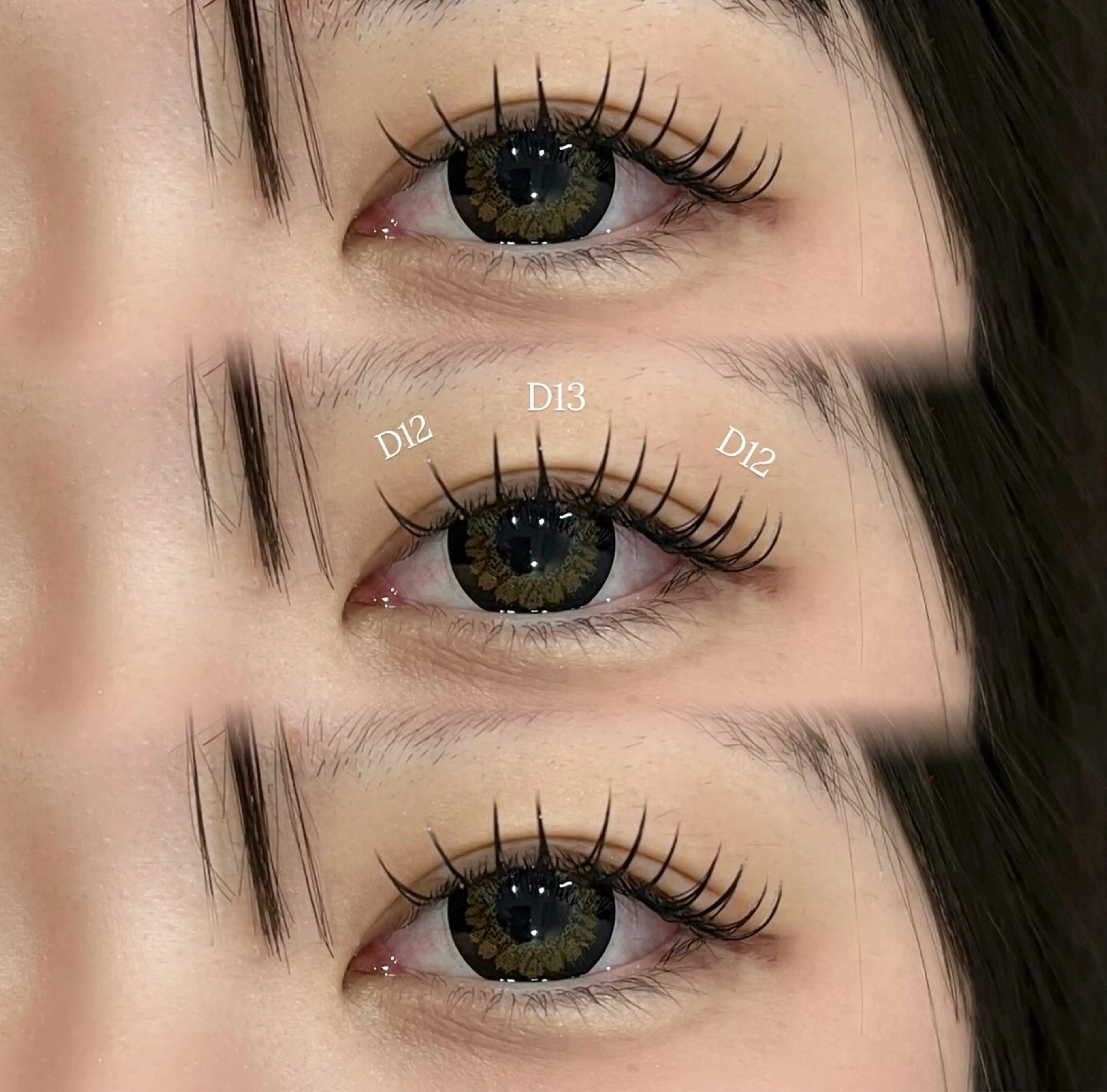 マツエク・マツパ 後藤 奈緒のマツエク・マツパデザイン