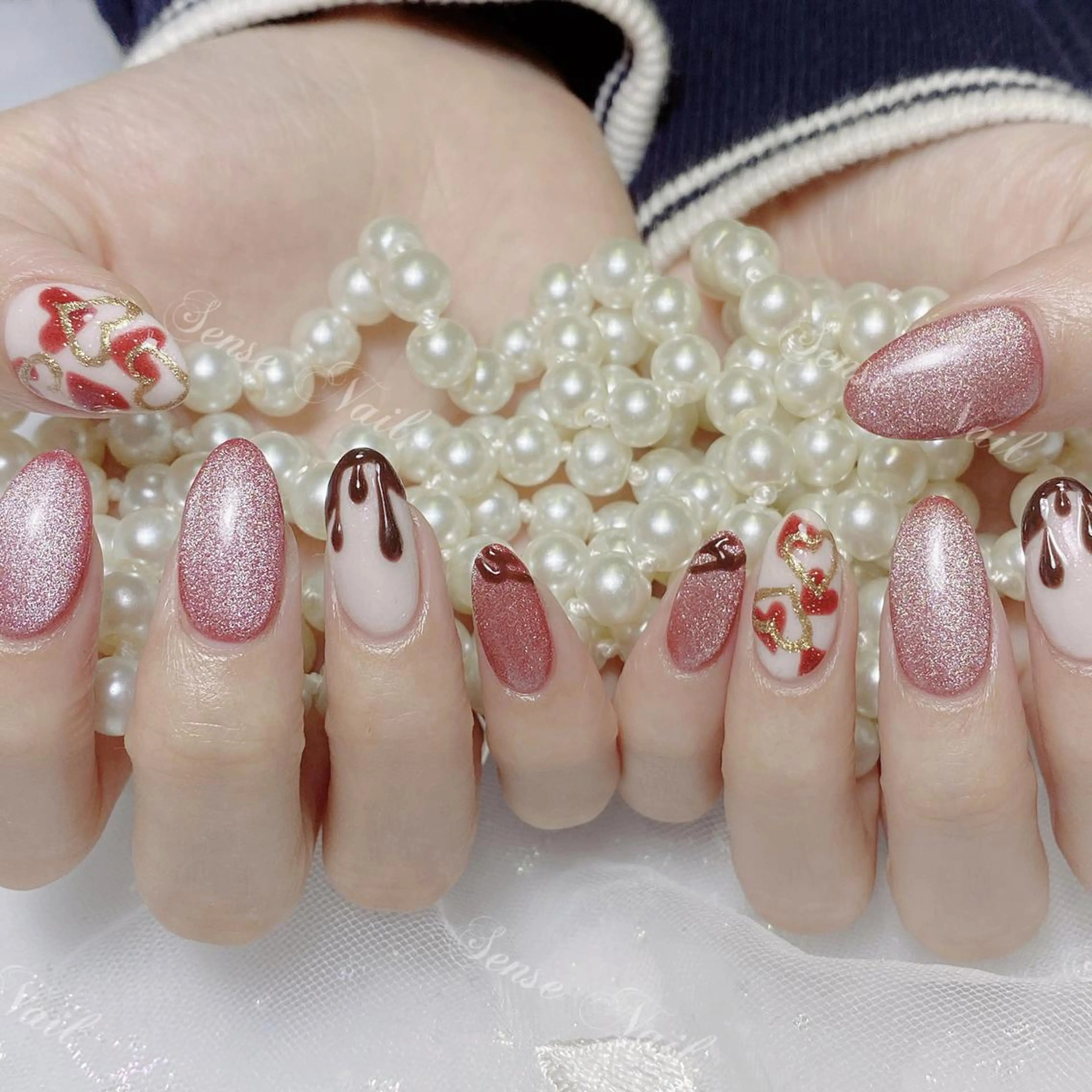 ネイル ハンドネイル 🎀Sense Nail新宿店🎀のネイルデザイン