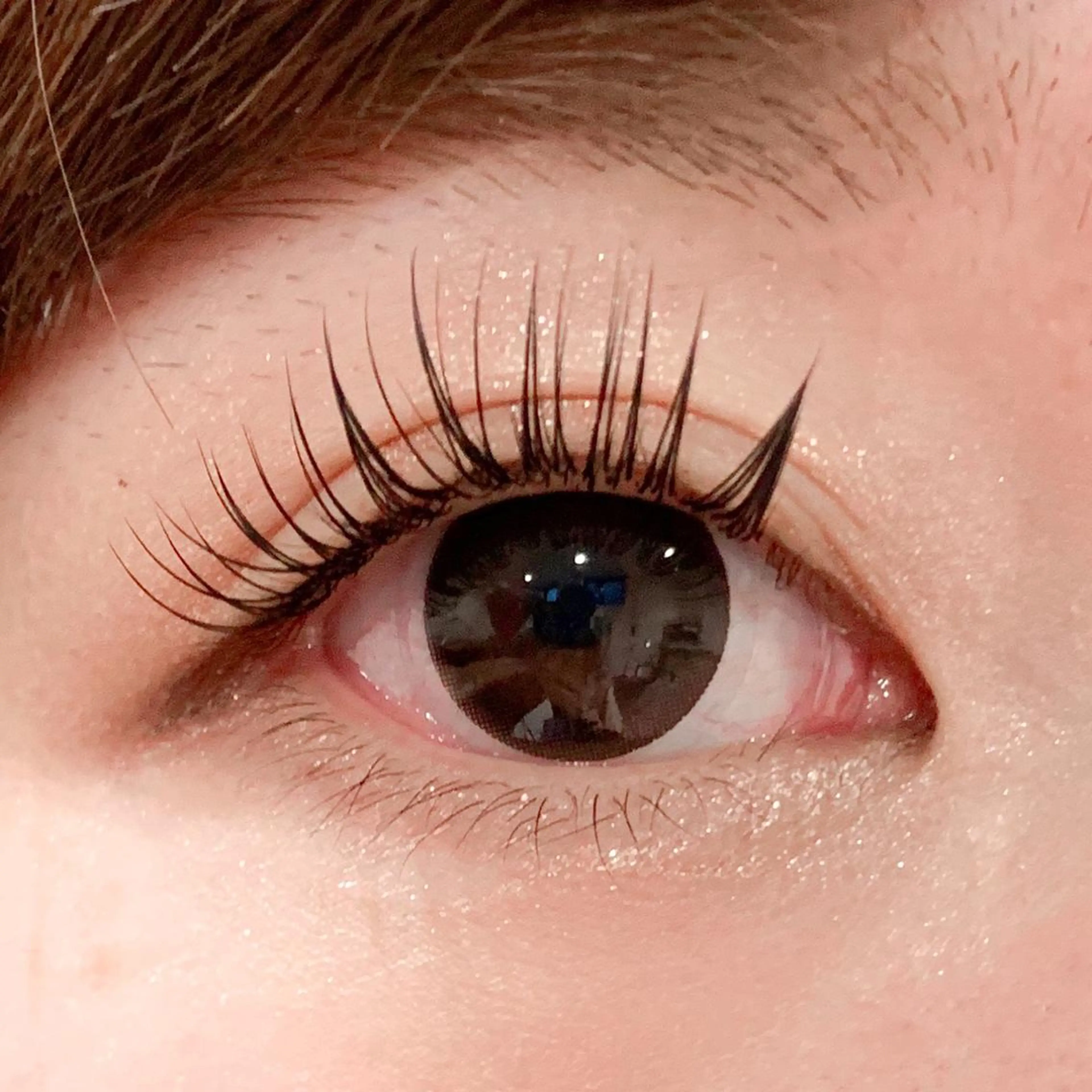 マツエク・マツパ Cカール キュート フラットラッシュ 林 智恵美のマツエク・マツパデザイン