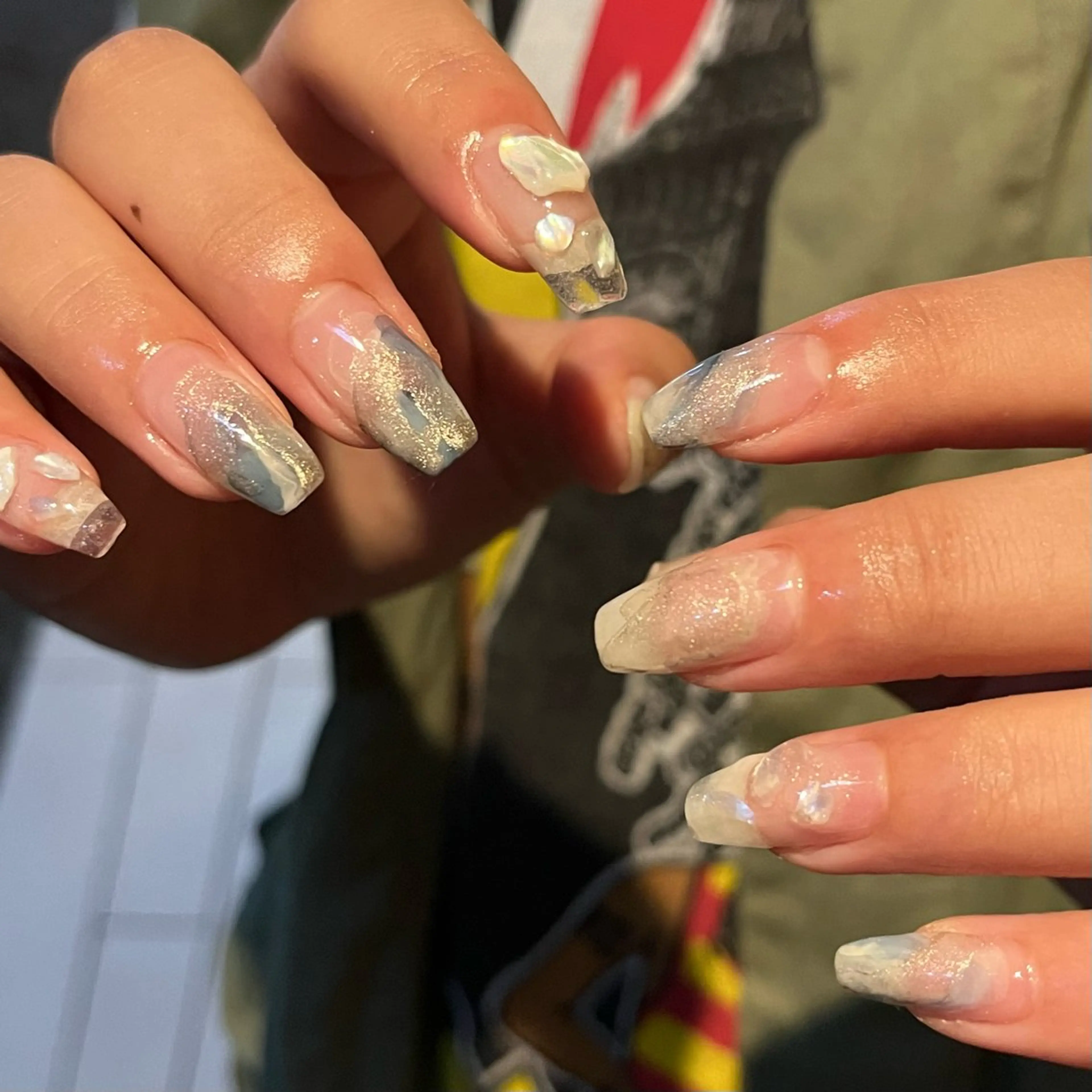 ネイル ハンドネイル 𝗿𝗶𝗰𝗼 ˎˊ˗のネイルデザイン