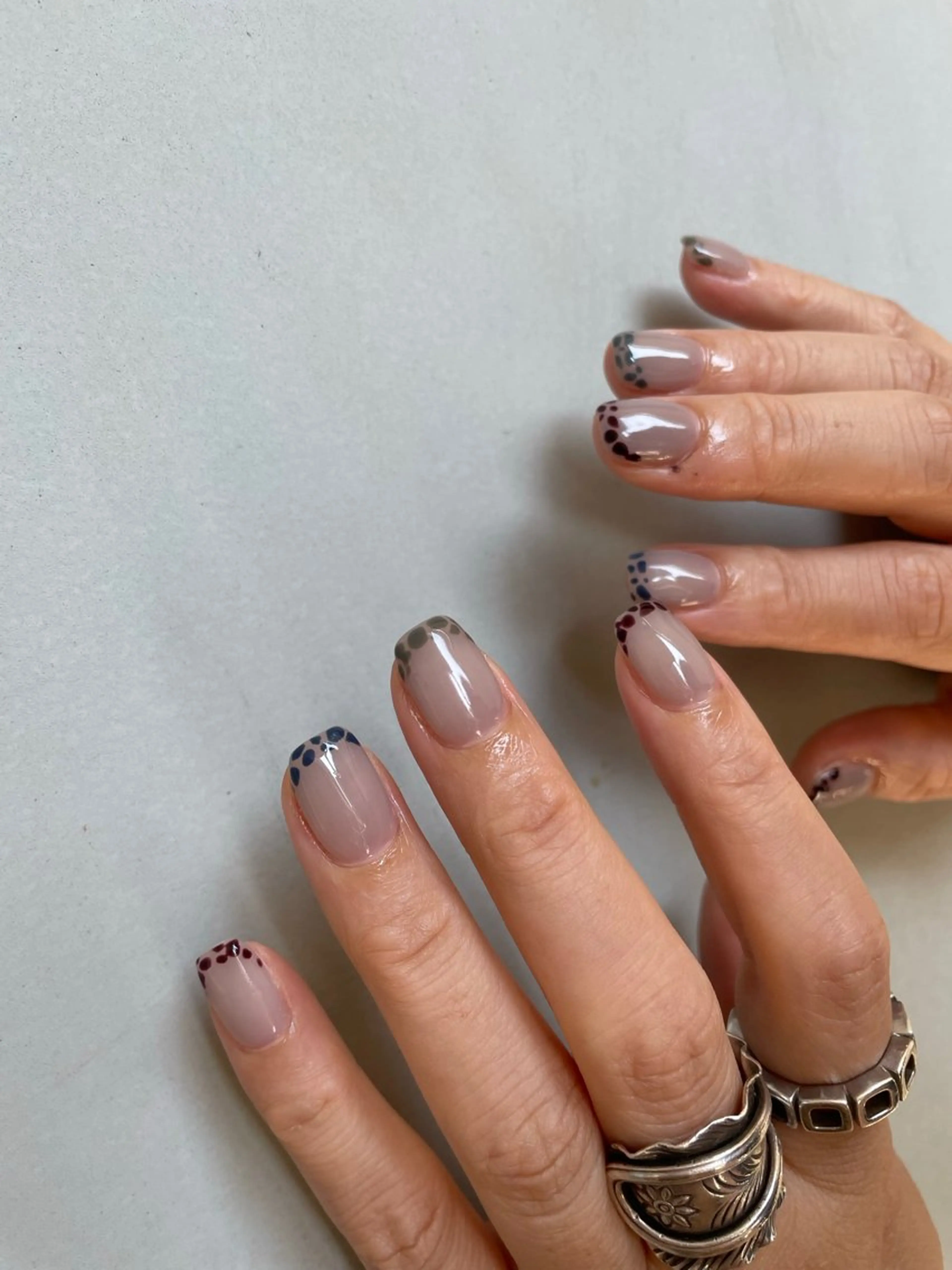 ネイル フレンチネイル Manon Yuiのネイルデザイン