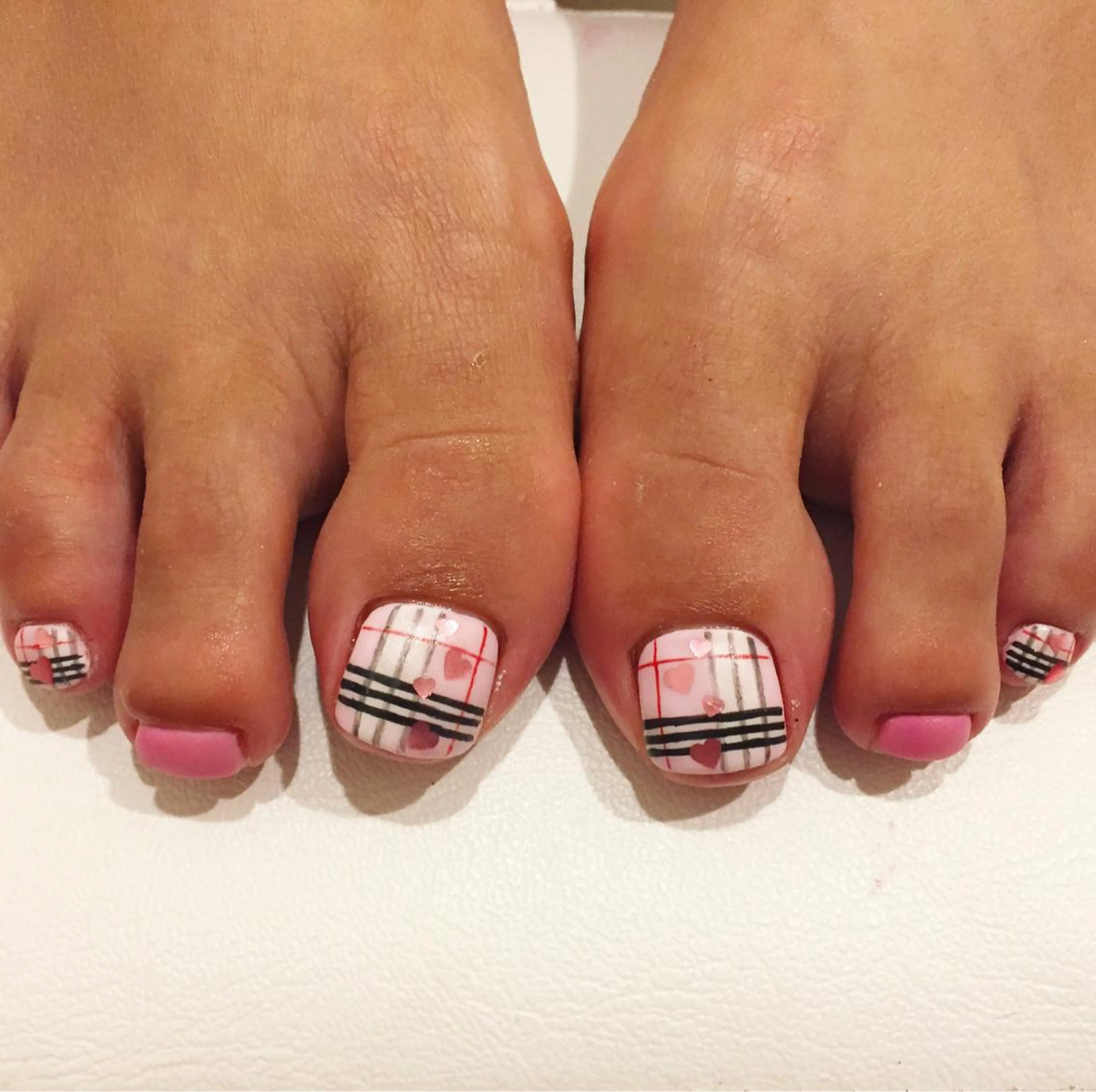 ネイル フットネイル ジェルネイル 東 千夏のネイルデザイン