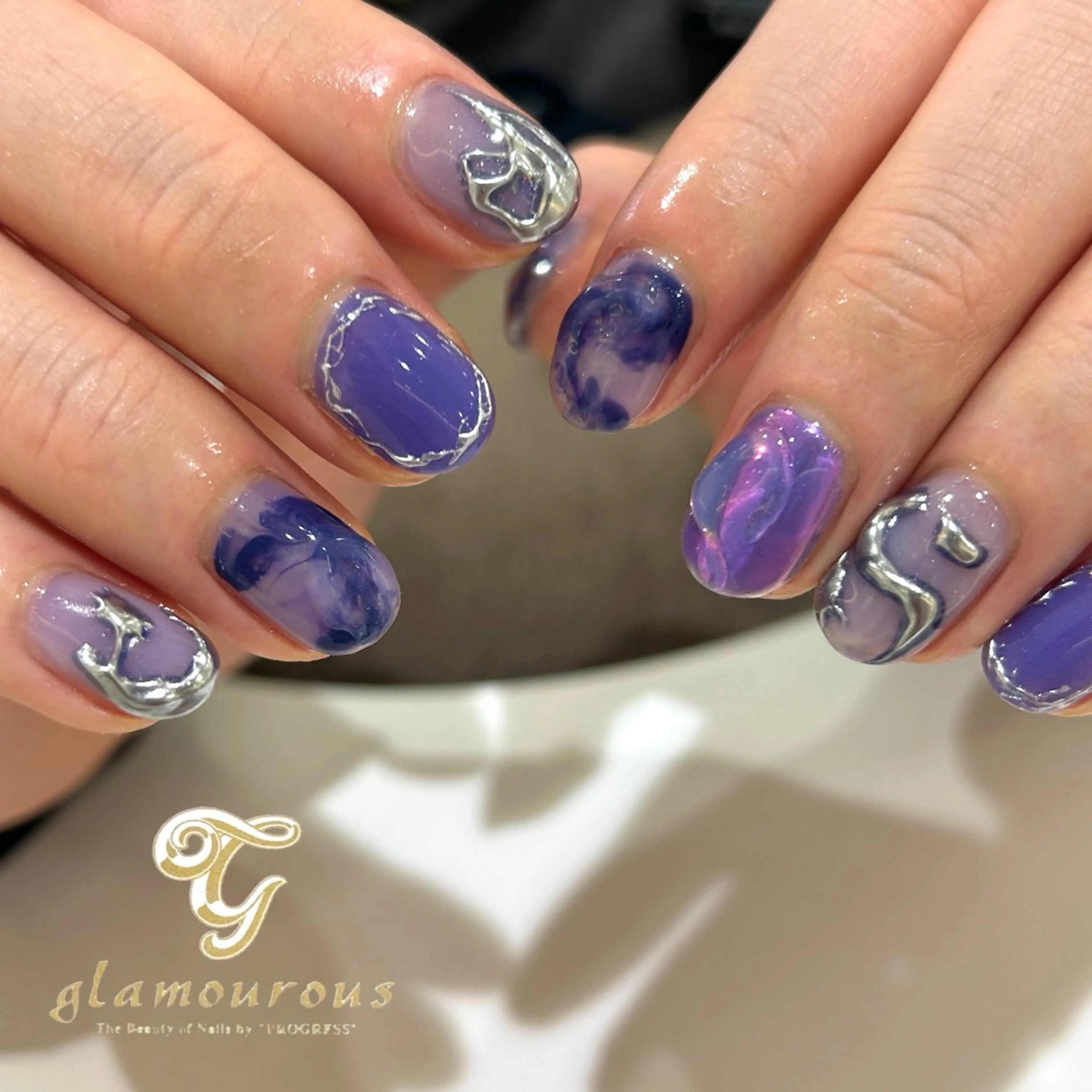 ネイル ハンドネイル 野島 千夏のネイルデザイン