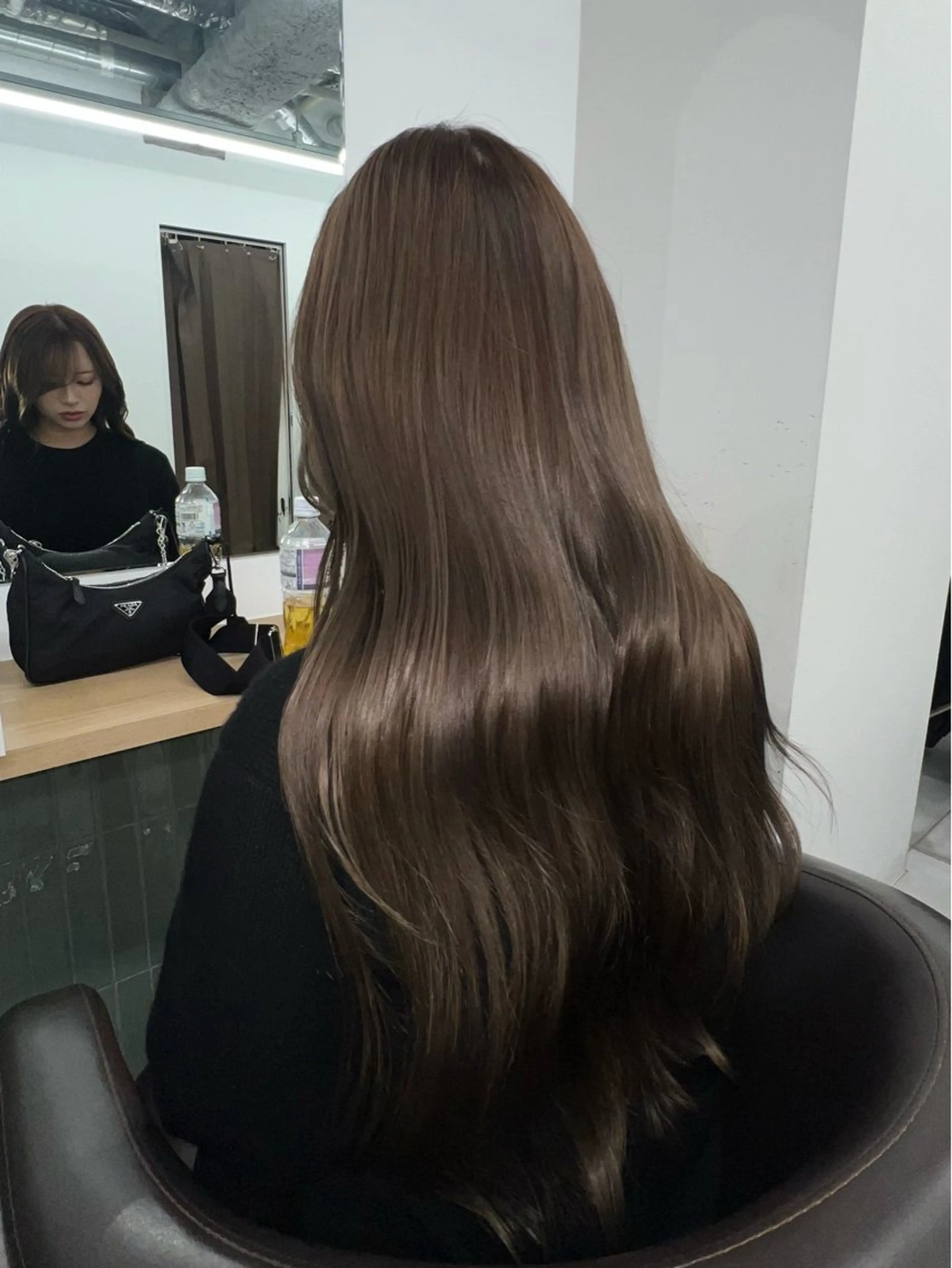 ロング カラー カット ヘアカラー トリートメント 赤みゼロ/透明感 カラー🌿KANTAのヘアスタイル