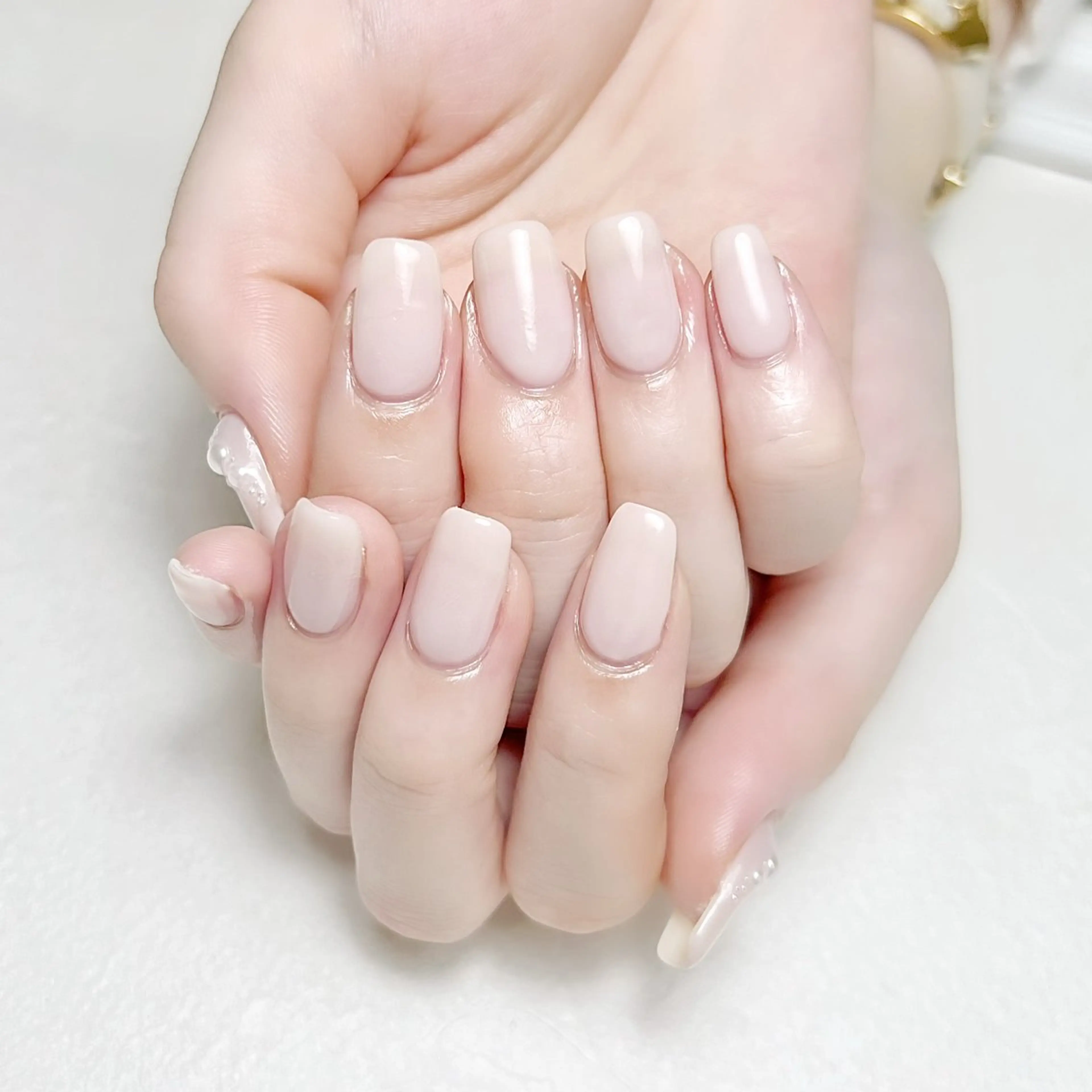 ネイル オフィスネイル ワンカラーネイル rouse nail RISATOのネイルデザイン