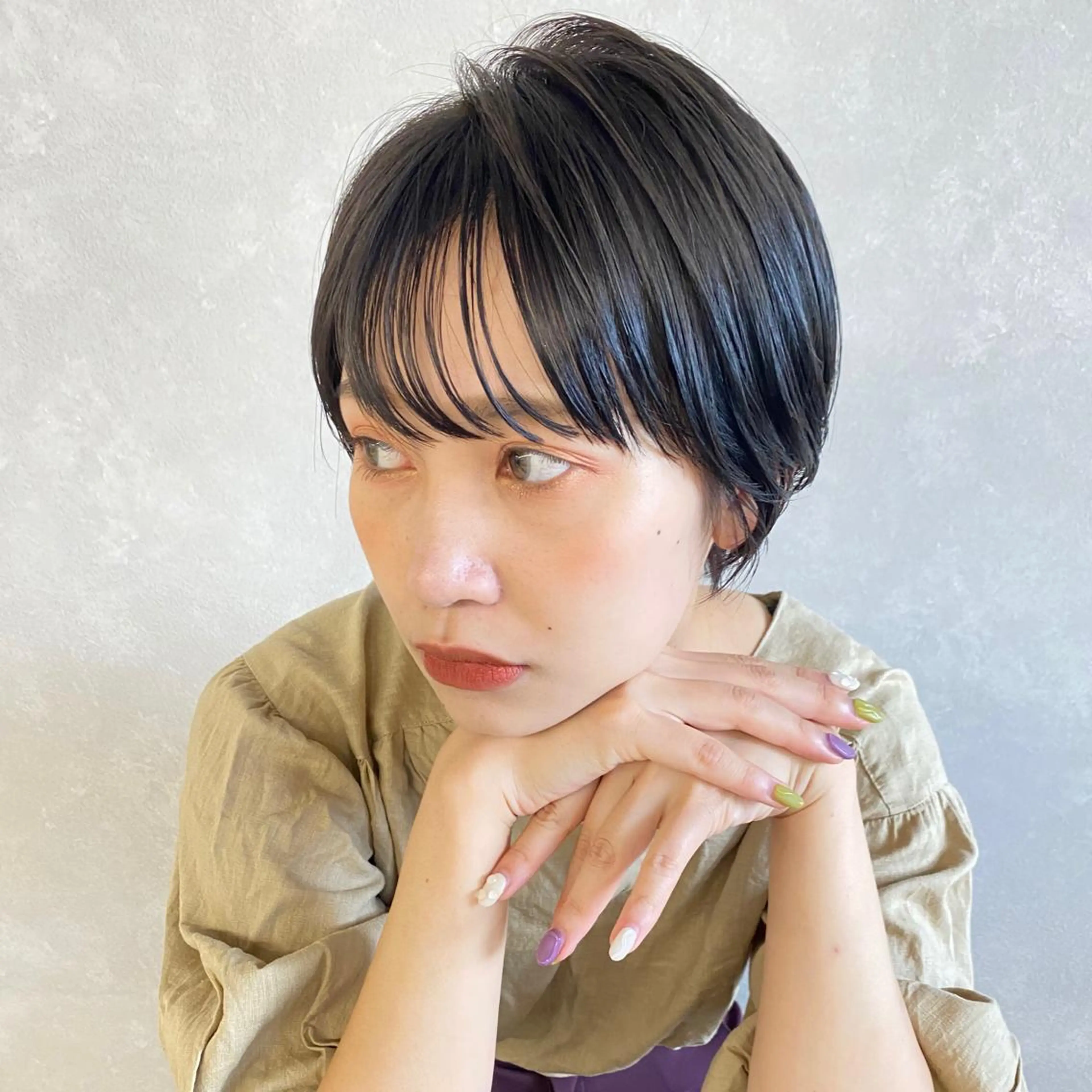 ショート カット ヘアカラー トリートメント RYOMA/ 似合わせ🎧🤍のヘアスタイル