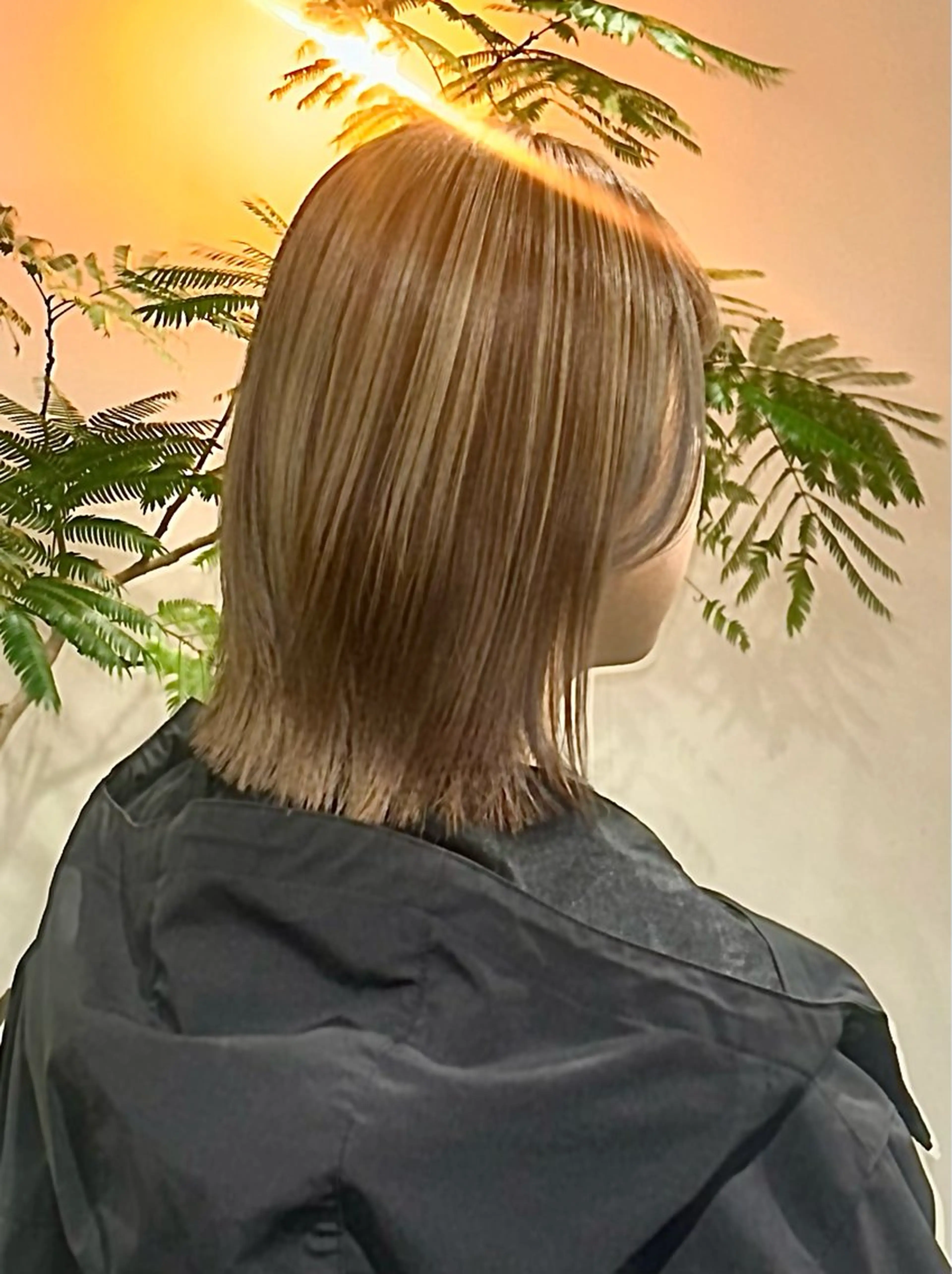 ミディアム カラー 久次米 智人のヘアスタイル