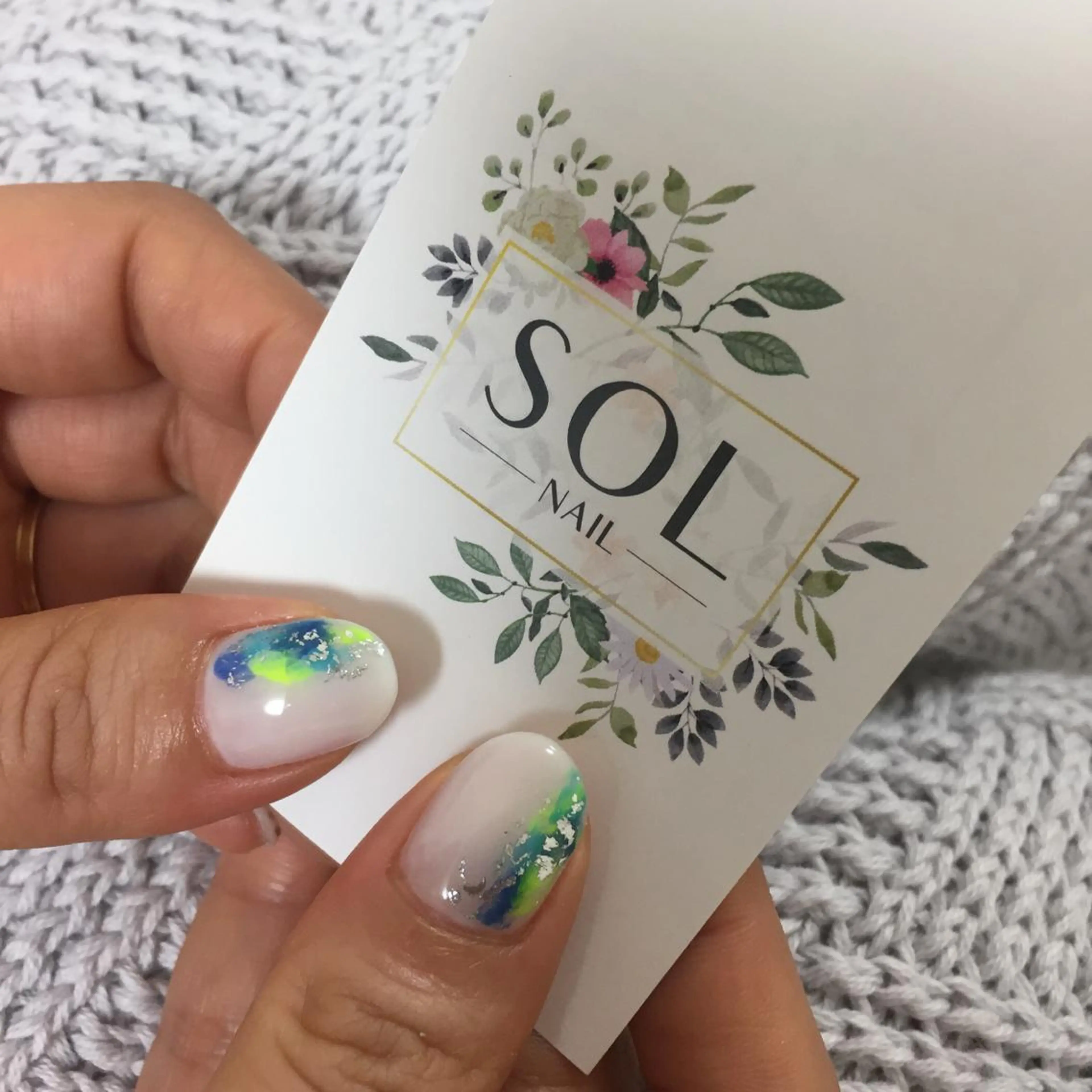 ネイル アートネイル ジェルネイル SOL NAILのネイルデザイン