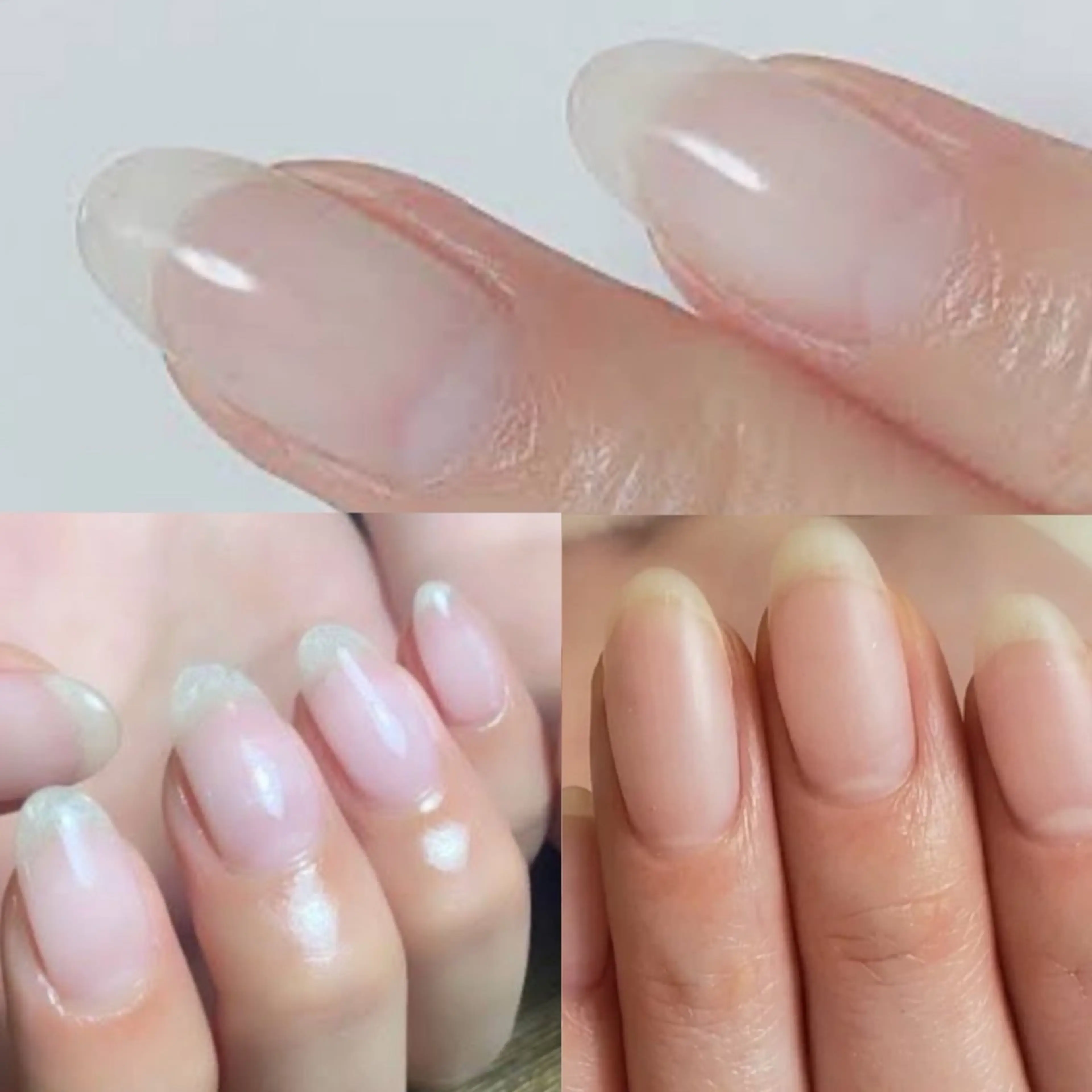 ネイル クリアネイル ジェルネイル マットネイル ハンドネイル ruffle Asukaのネイルデザイン