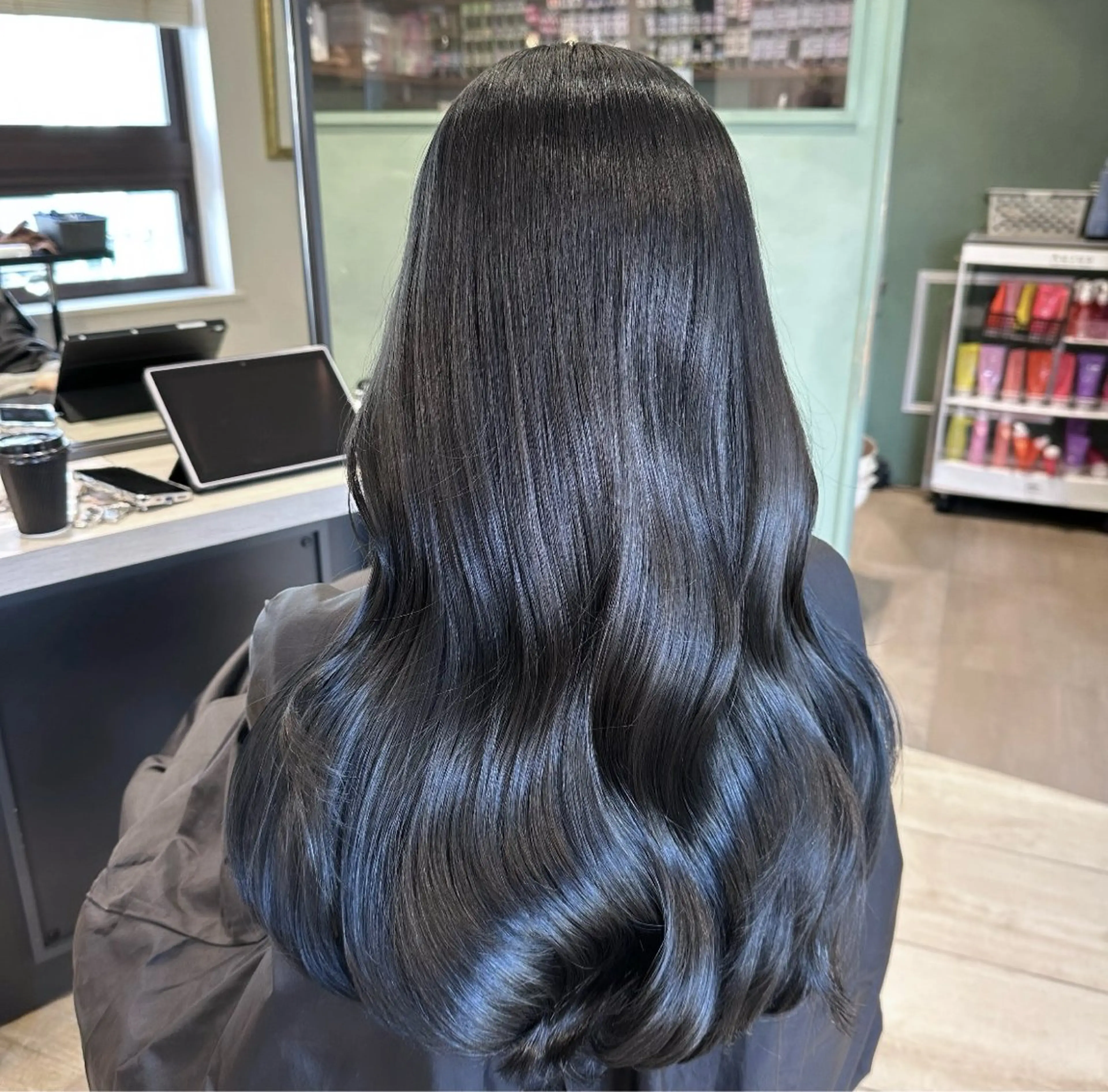 ロング 髪質改善 ワンホンヘア カット ヘアカラー トリートメント 💎レイヤー.ツヤ髪 /AYAKI💎のヘアスタイル