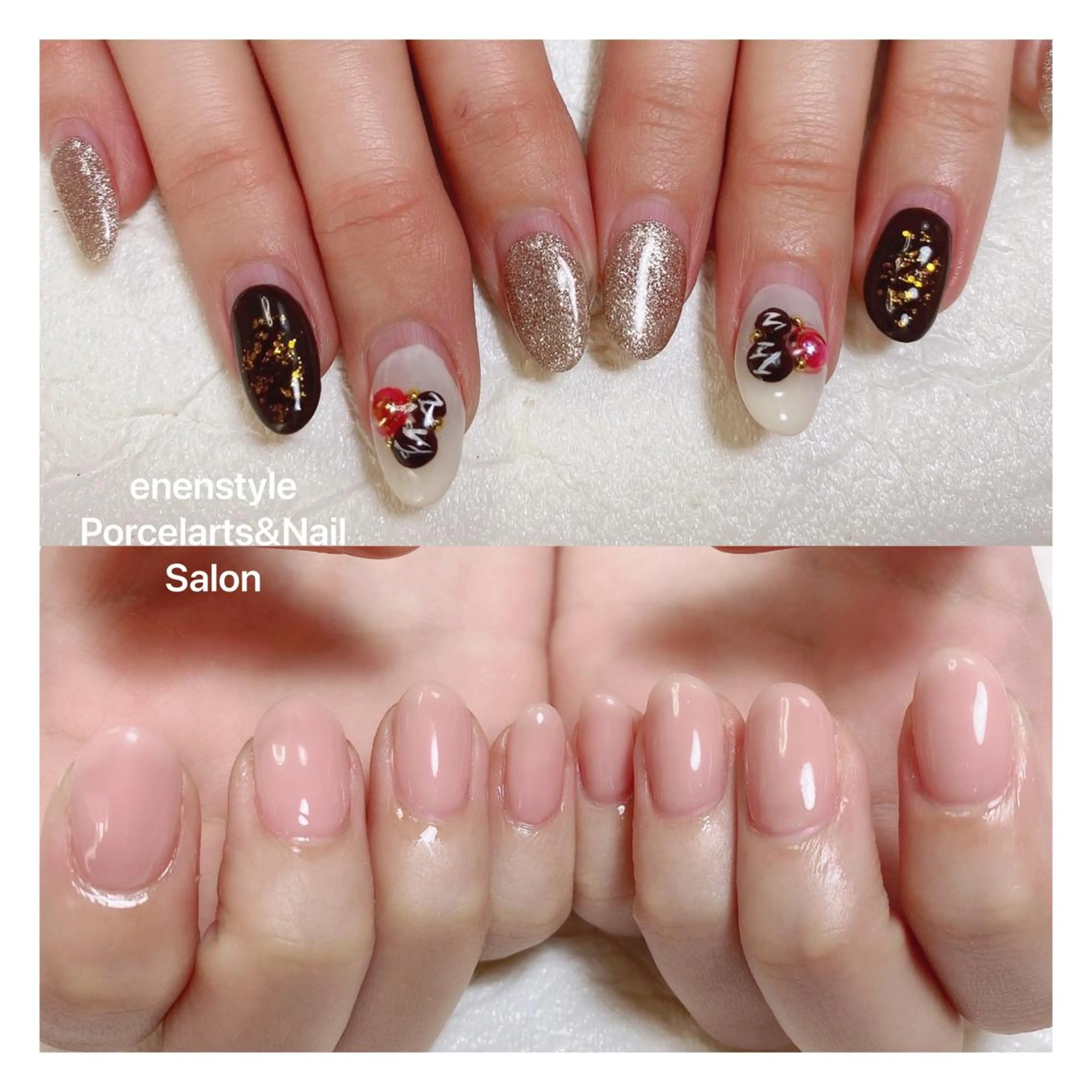 ミディアム ネイル 👑enen style👑のネイルデザイン