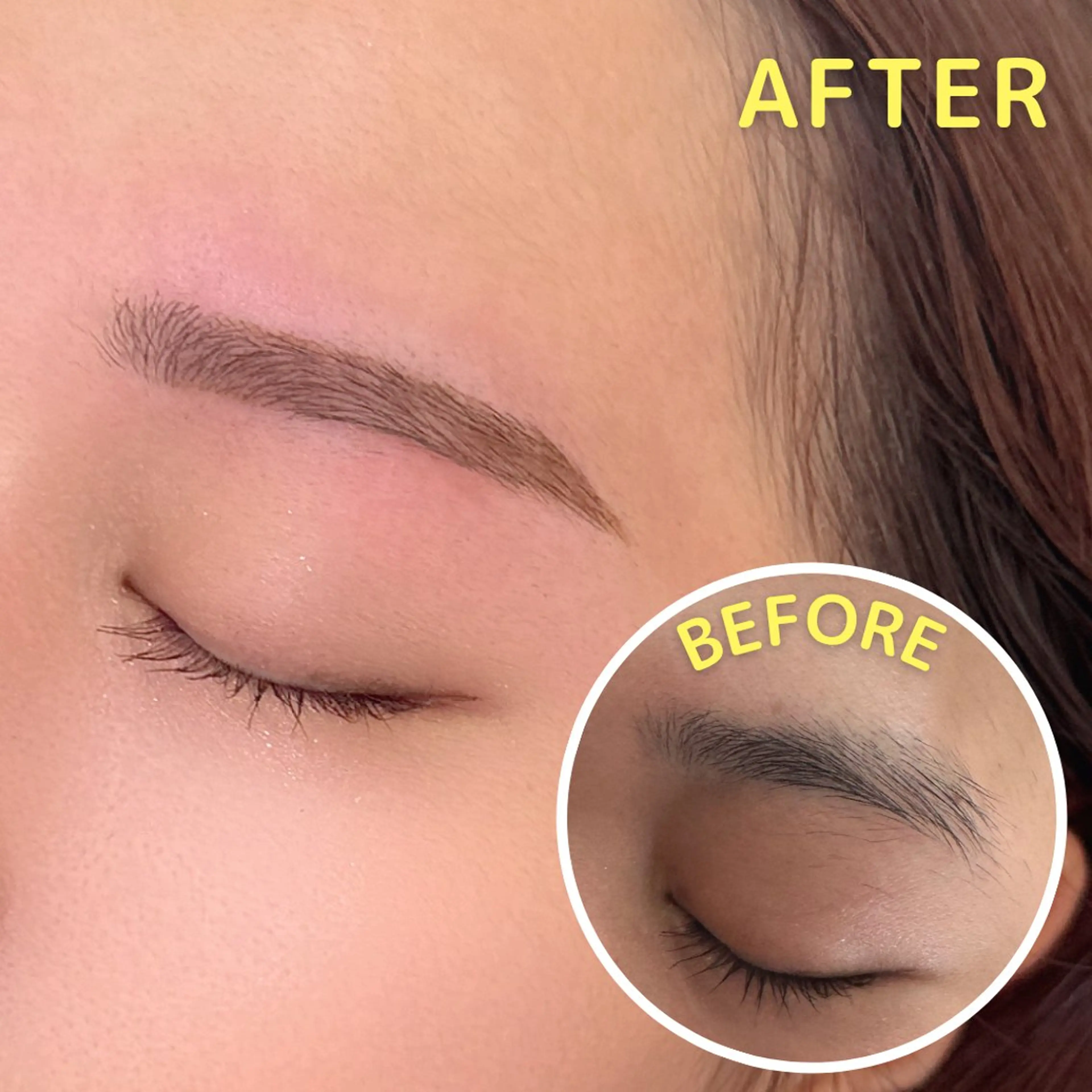 アイブロウ HAIR&MAKE POSH 日暮里のネイルデザイン