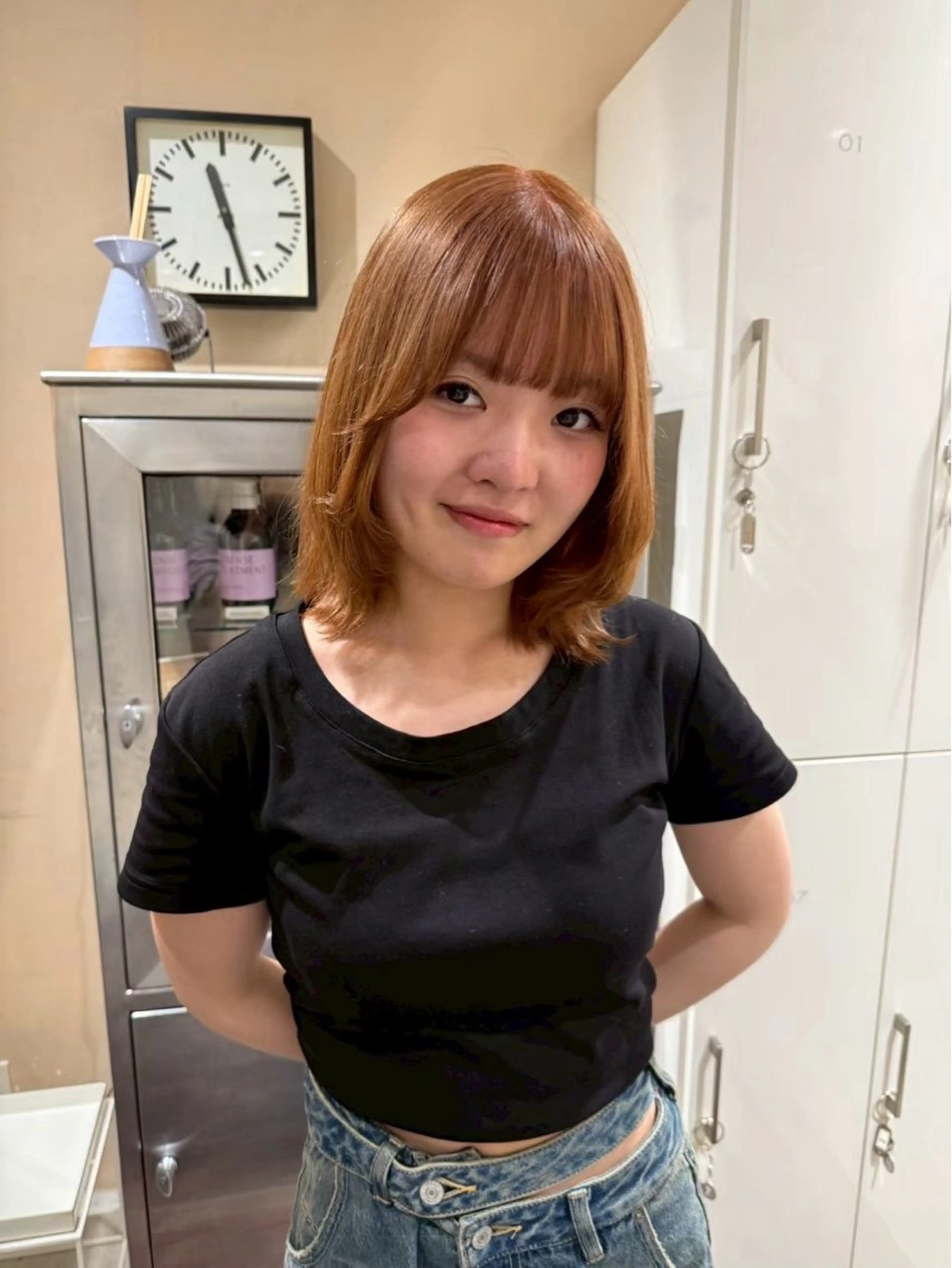 ブリーチ+オンカラー+超音波トリートメント付き🎀✨️の写真