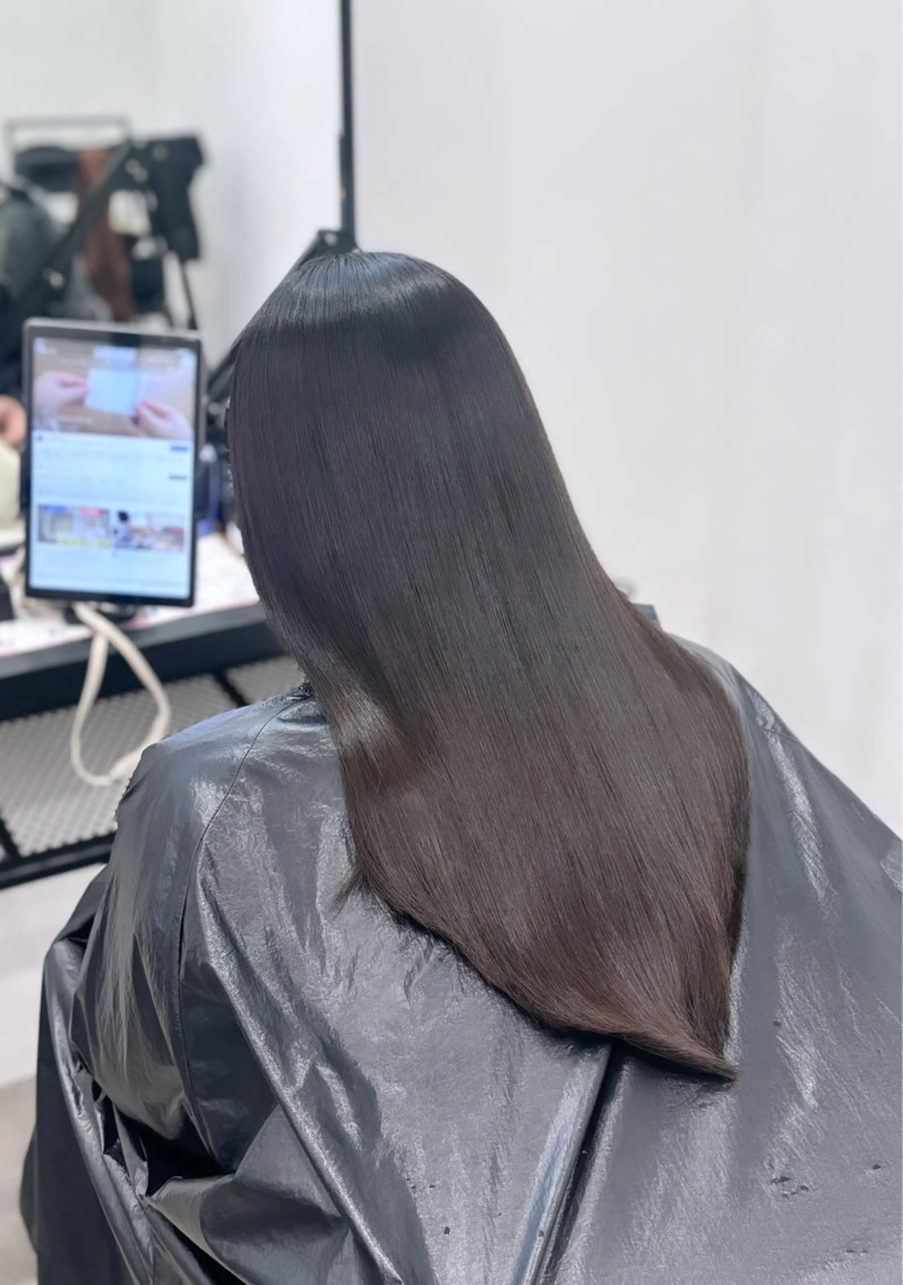 カラー 岸田 瑠美/縮毛矯正/スパのヘアスタイル