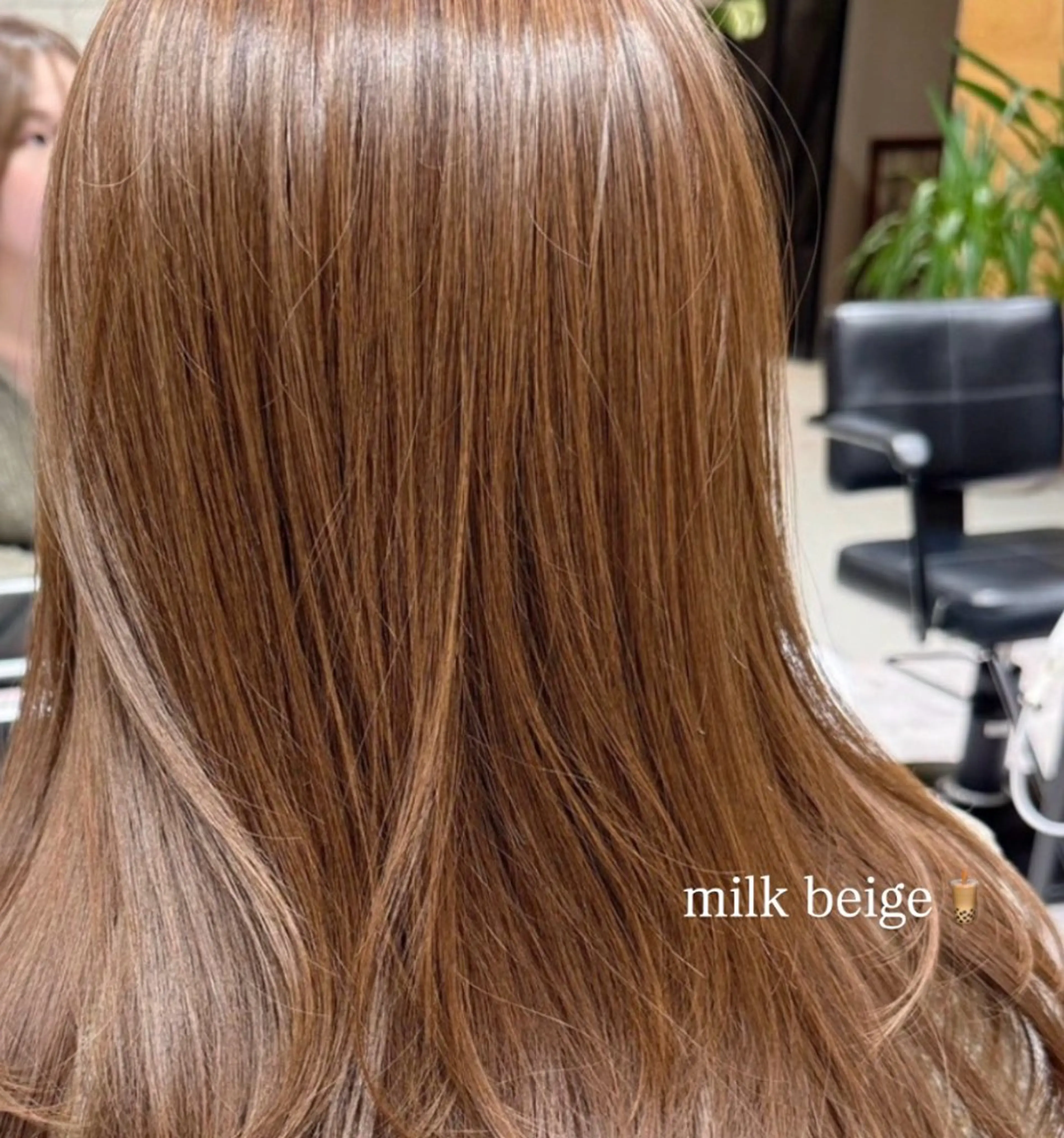 ロング カラー ベージュカラー ヘアカラー The C 海老名 まこ🎀のヘアスタイル