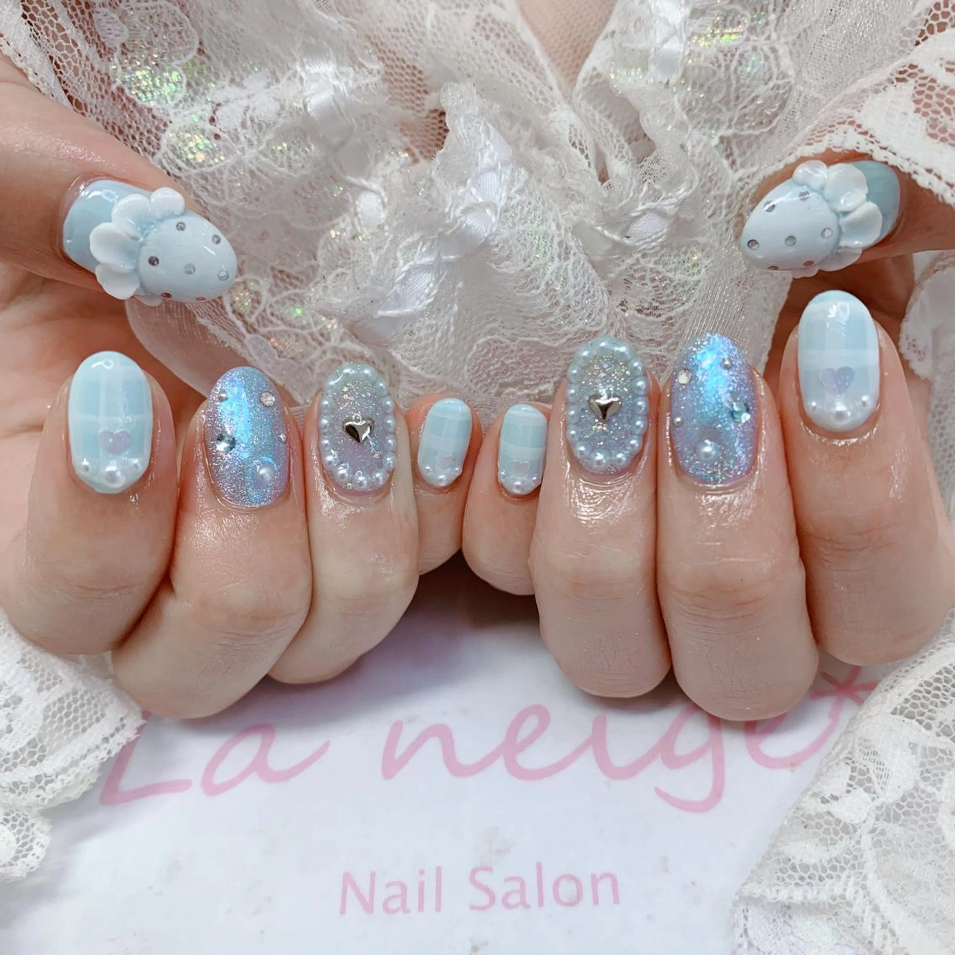 ネイル ハンドネイル La neige* yuki 🐩🌙のネイルデザイン