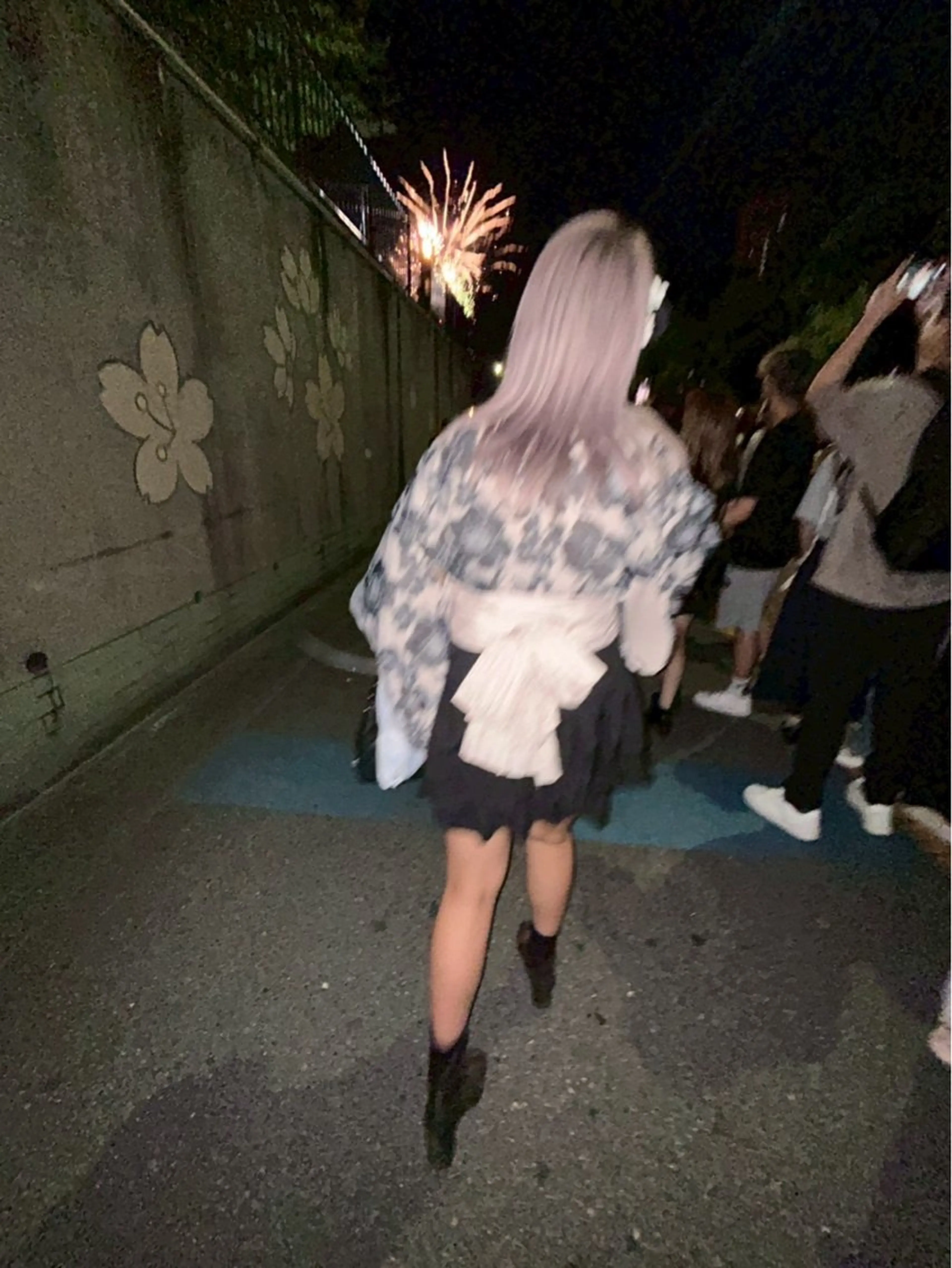 カラー 浴衣 ヘアカラー 村瀬 遼のヘアスタイル