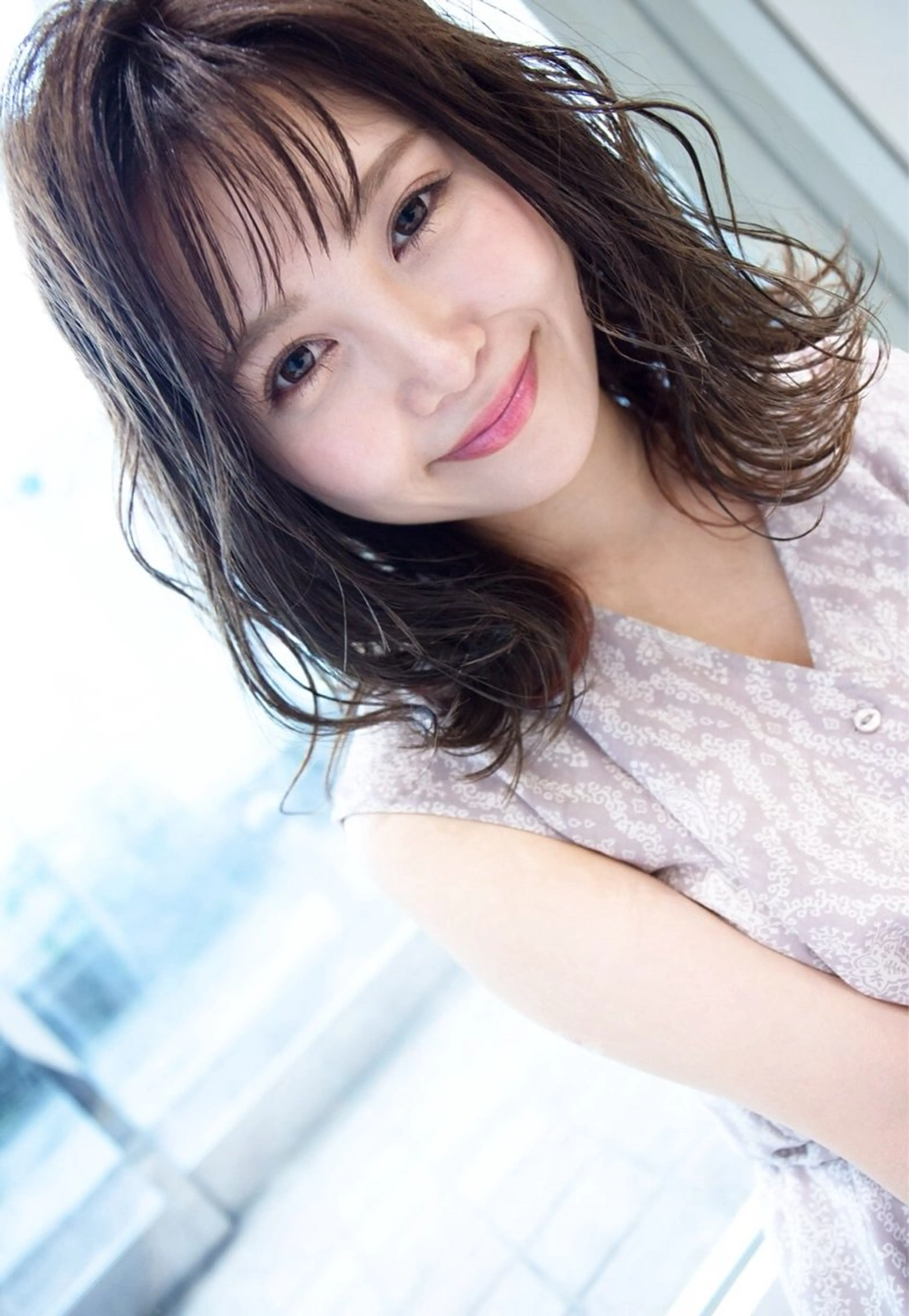 ミディアム カラー F'LAN / haruのヘアスタイル