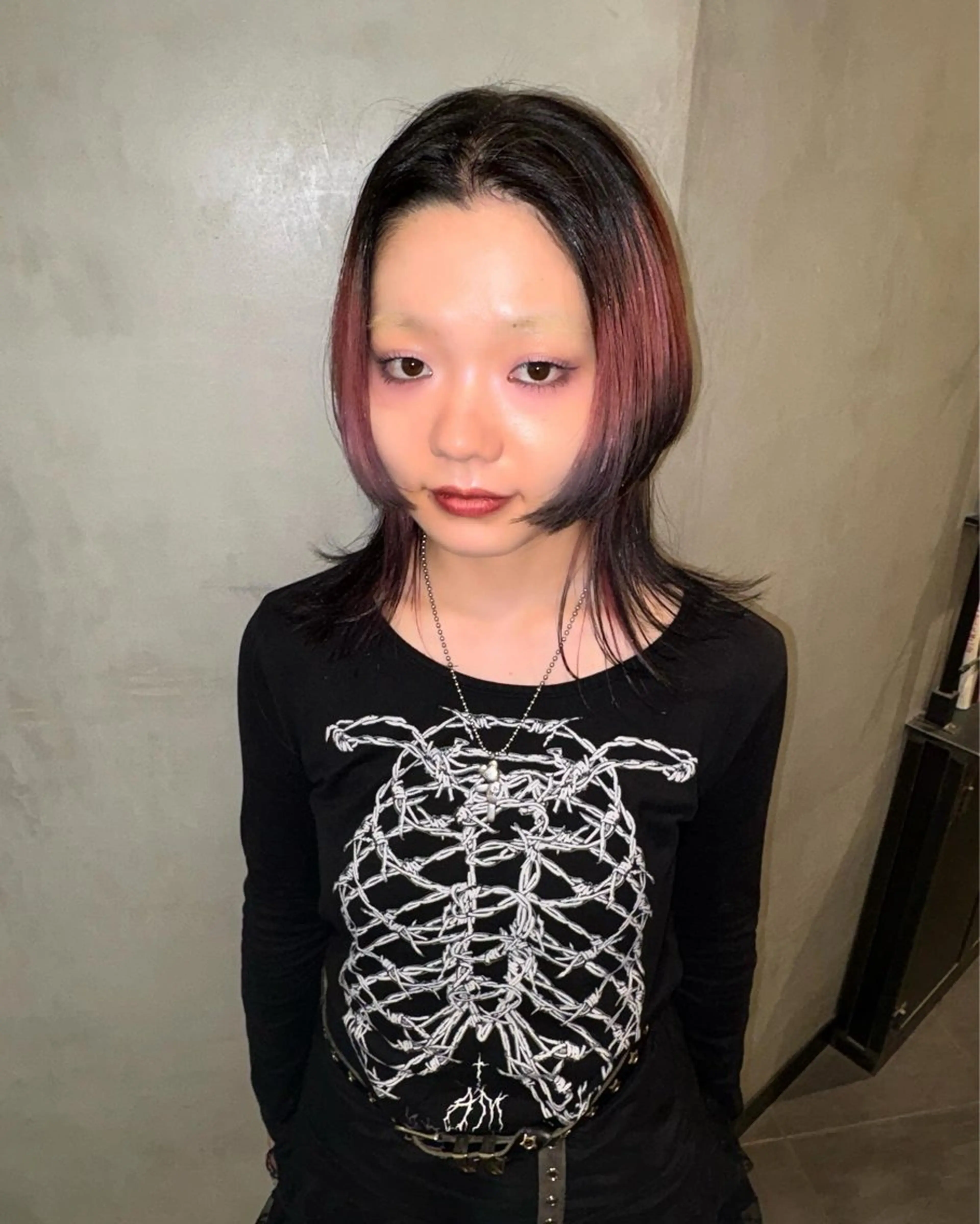 ミディアム カラー カット ヘアカラー 優作 〜圧倒的信頼〜のヘアスタイル