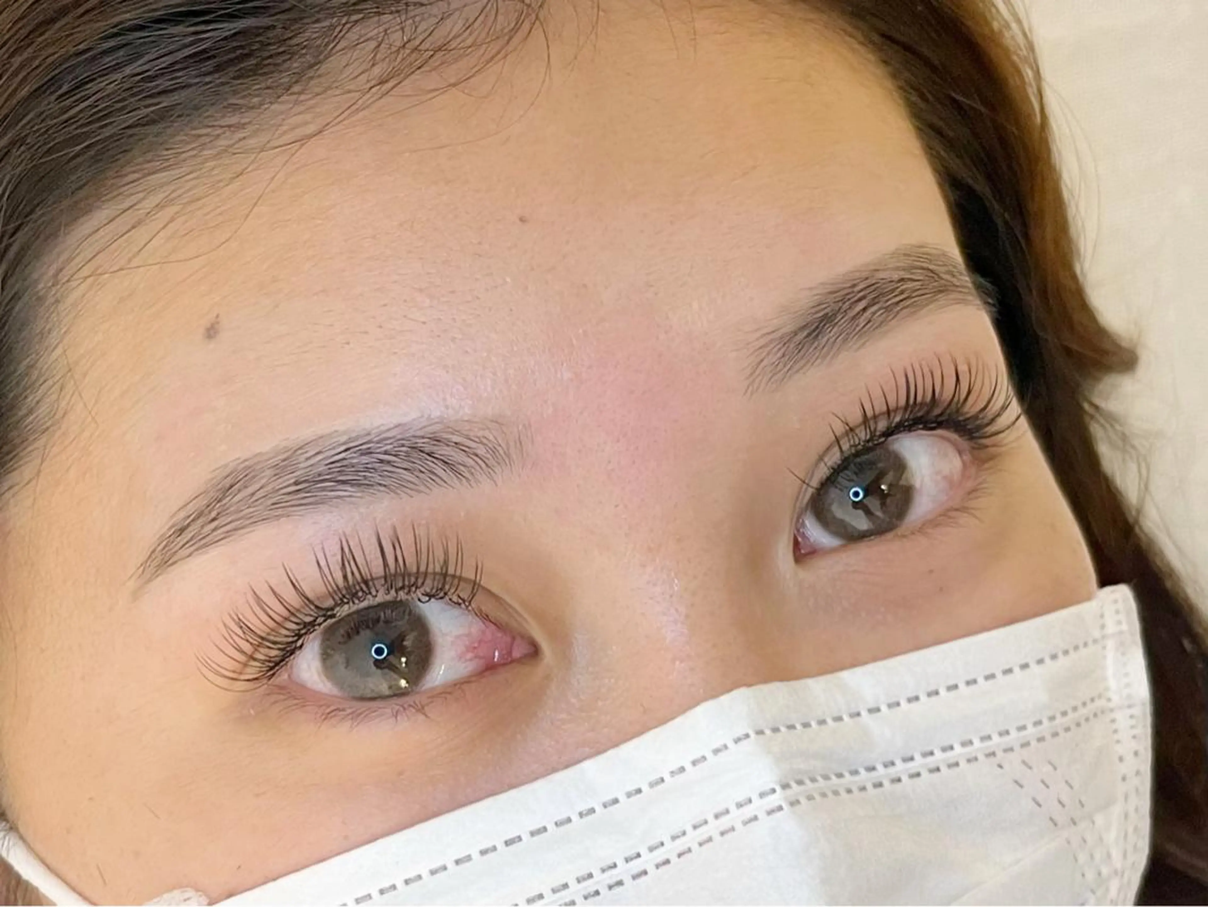 マツエク・マツパ アイブロウ HARUHARU hinano *のマツエク・マツパデザイン