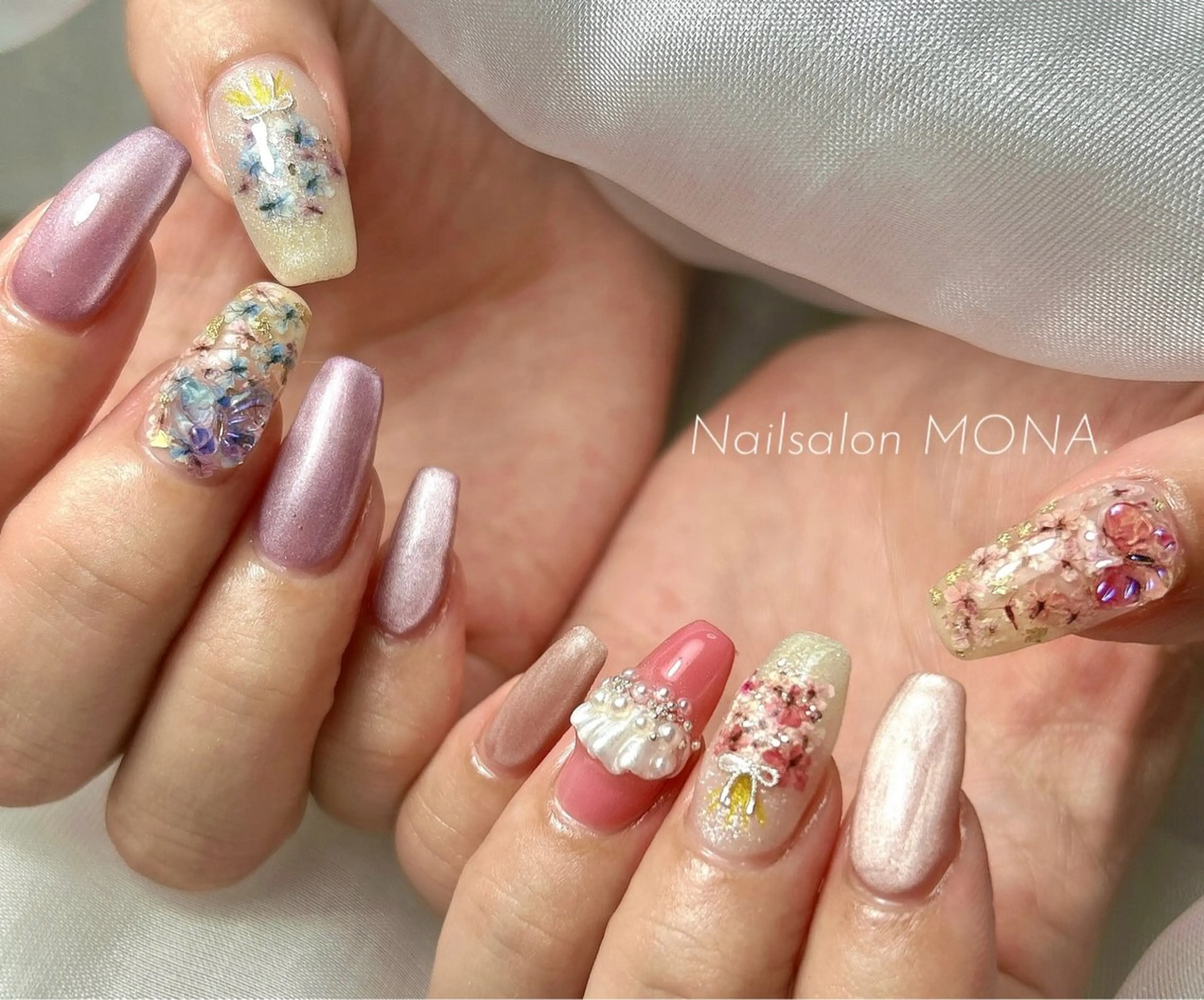 ネイル ハンドネイル Nailsalon MONA.のネイルデザイン