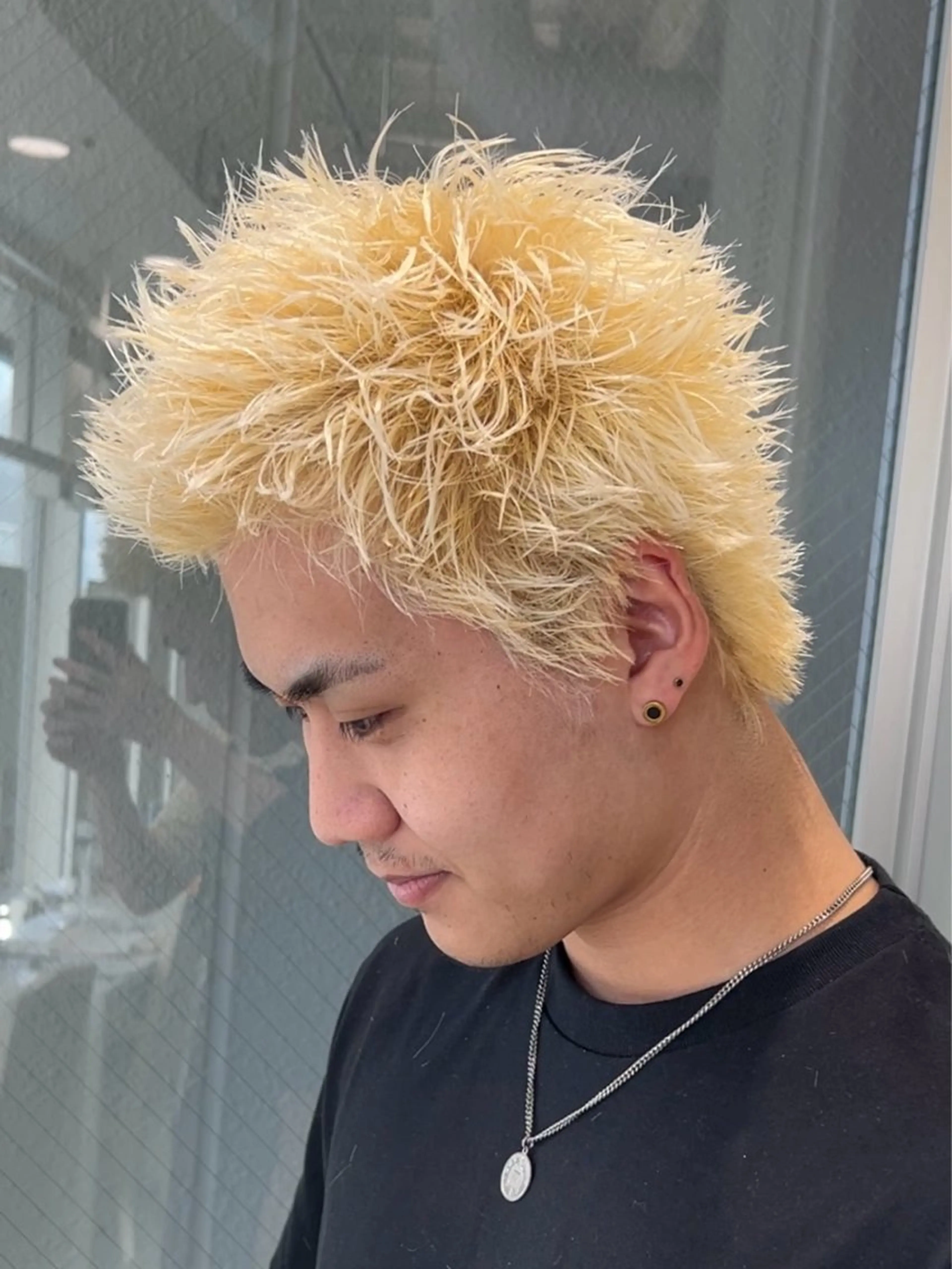 ショート カラー メンズ メンズ特化❤️‍🔥 パーマ職人江口佳乃のヘアスタイル