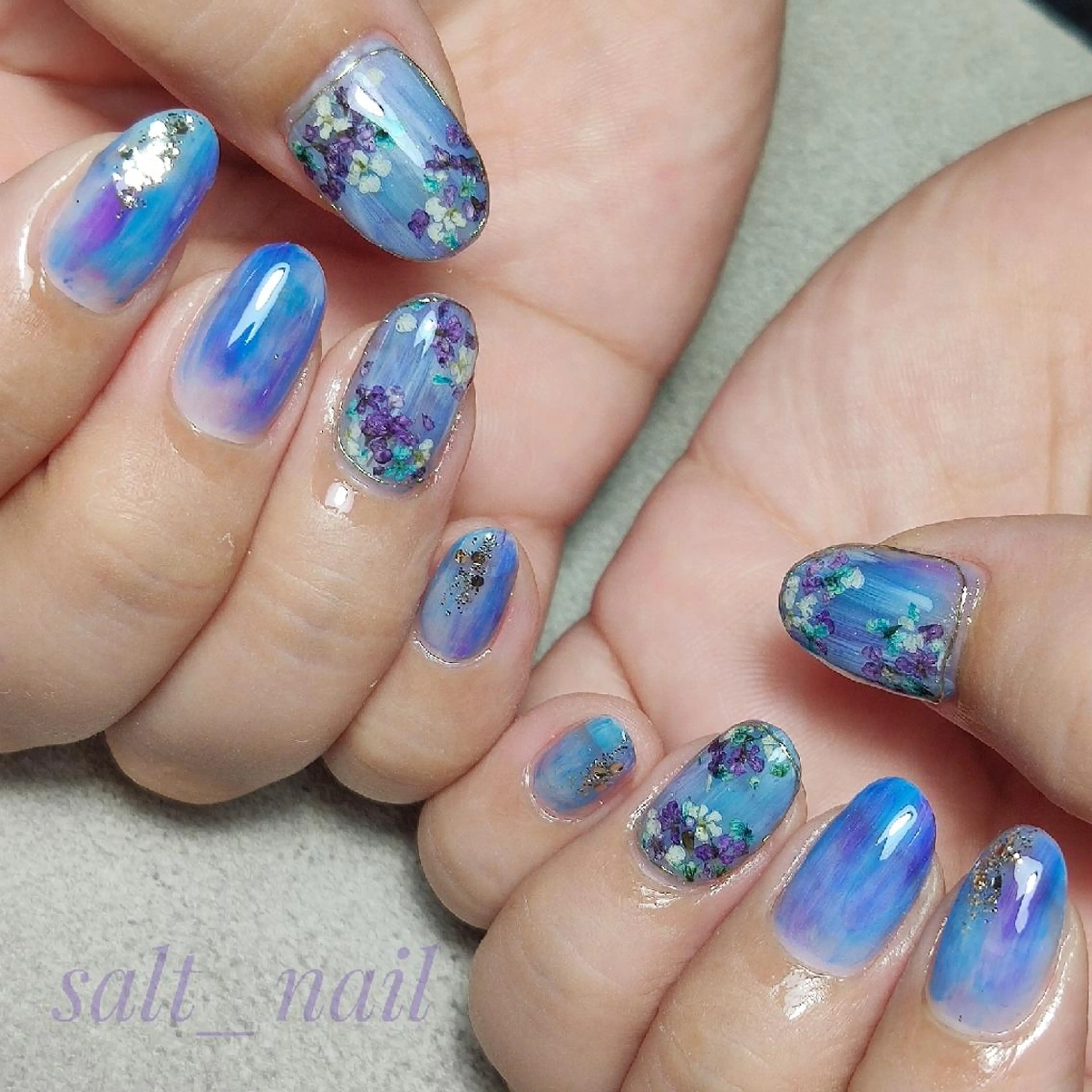 ネイル ハンドネイル 個人サロン saltnailのネイルデザイン