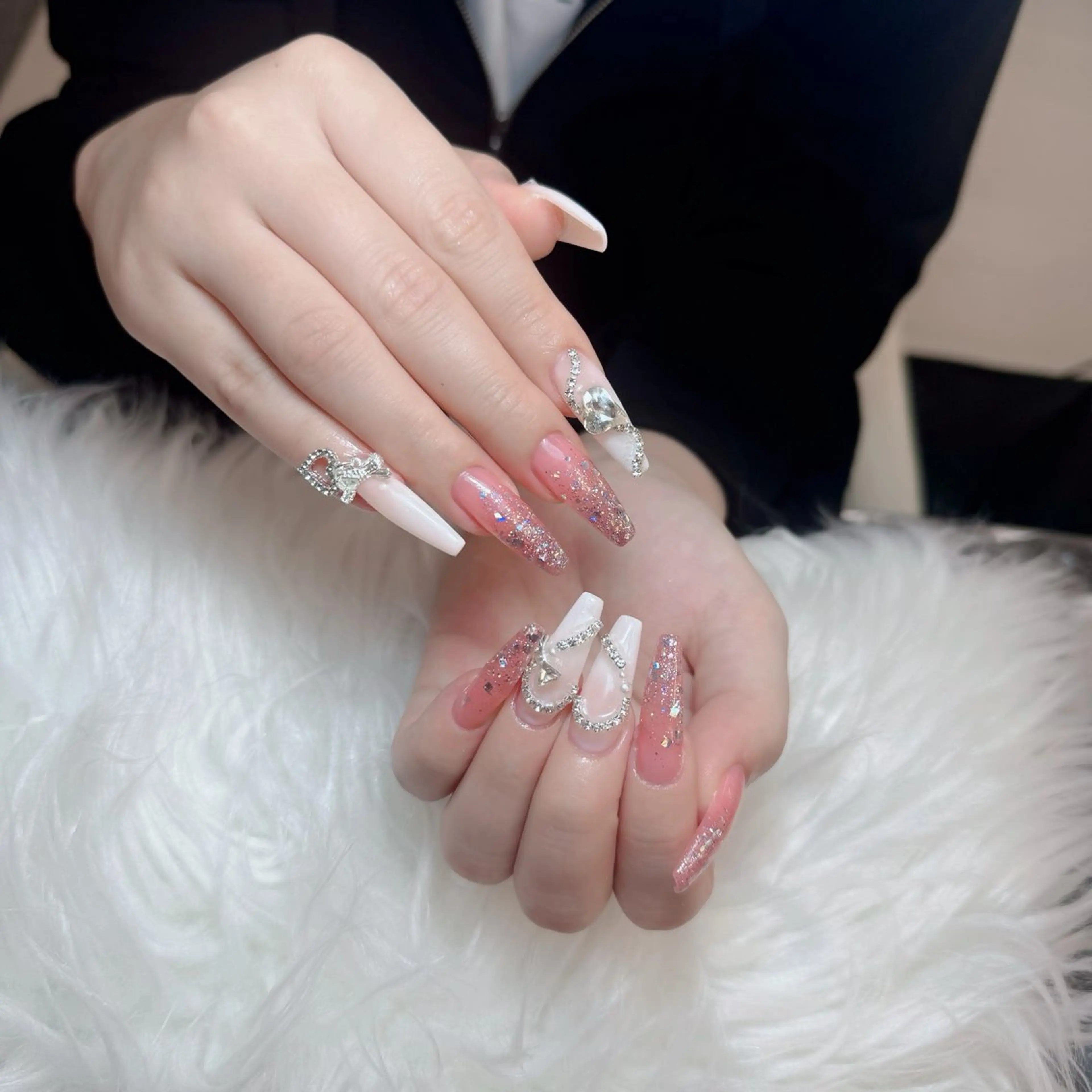 ネイル アートネイル フレンチネイル ジェルネイル 韓国ネイル マグネットネイル Lenie Shinokuboのネイルデザイン