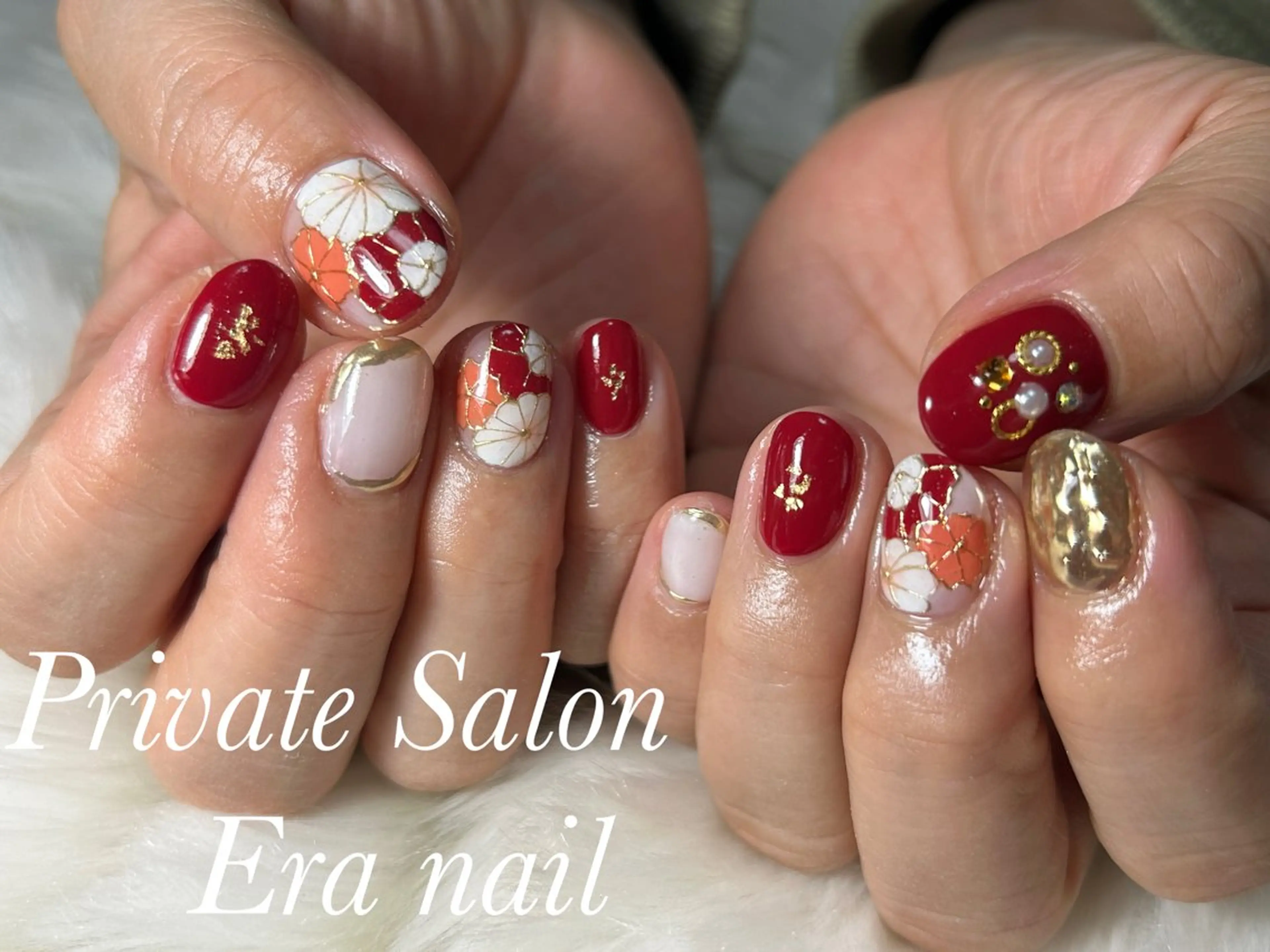 ネイル ハンドネイル Era nailのネイルデザイン