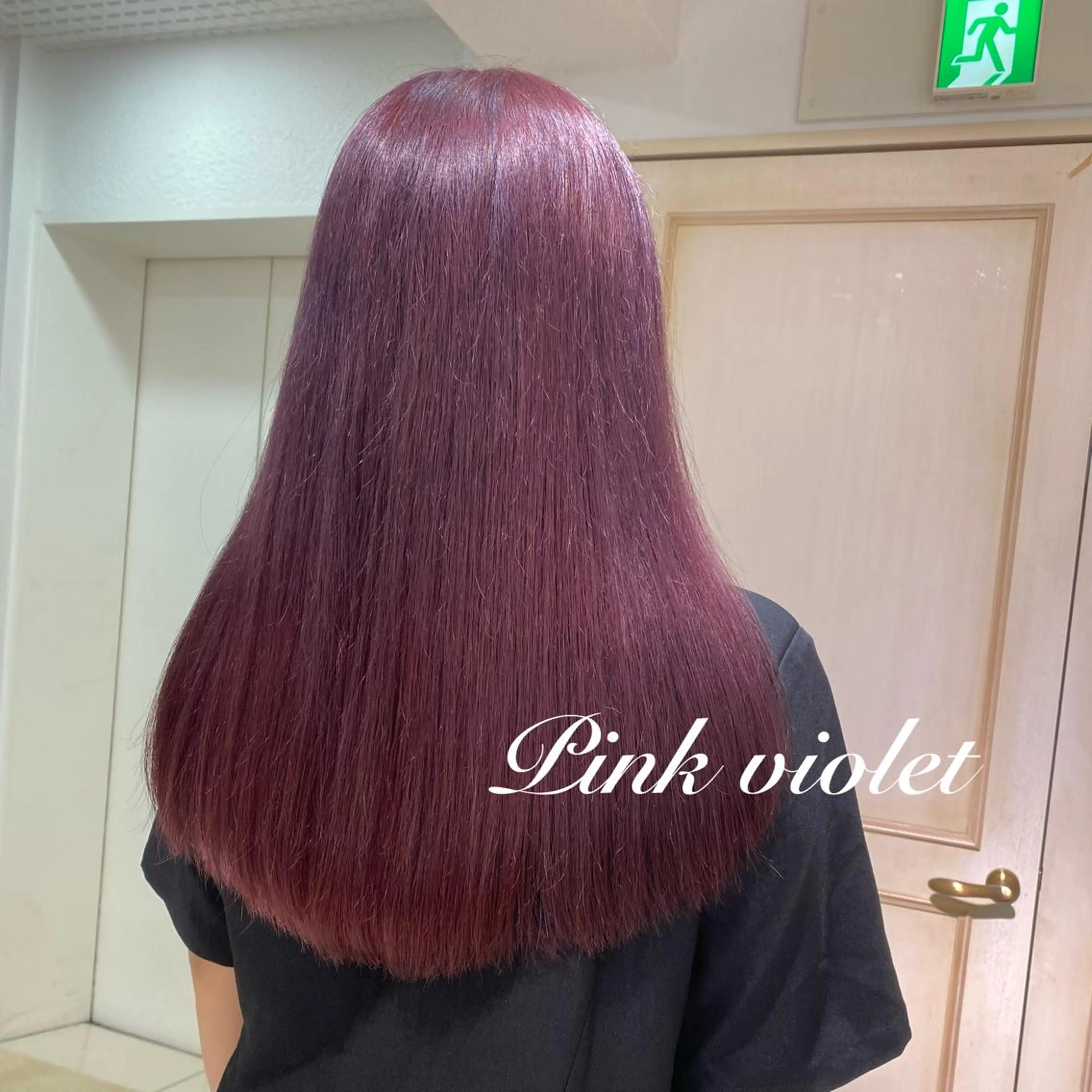 ロング カラー ヘアアレンジ 透明感カラー 古山 結季🌙🖤のヘアスタイル