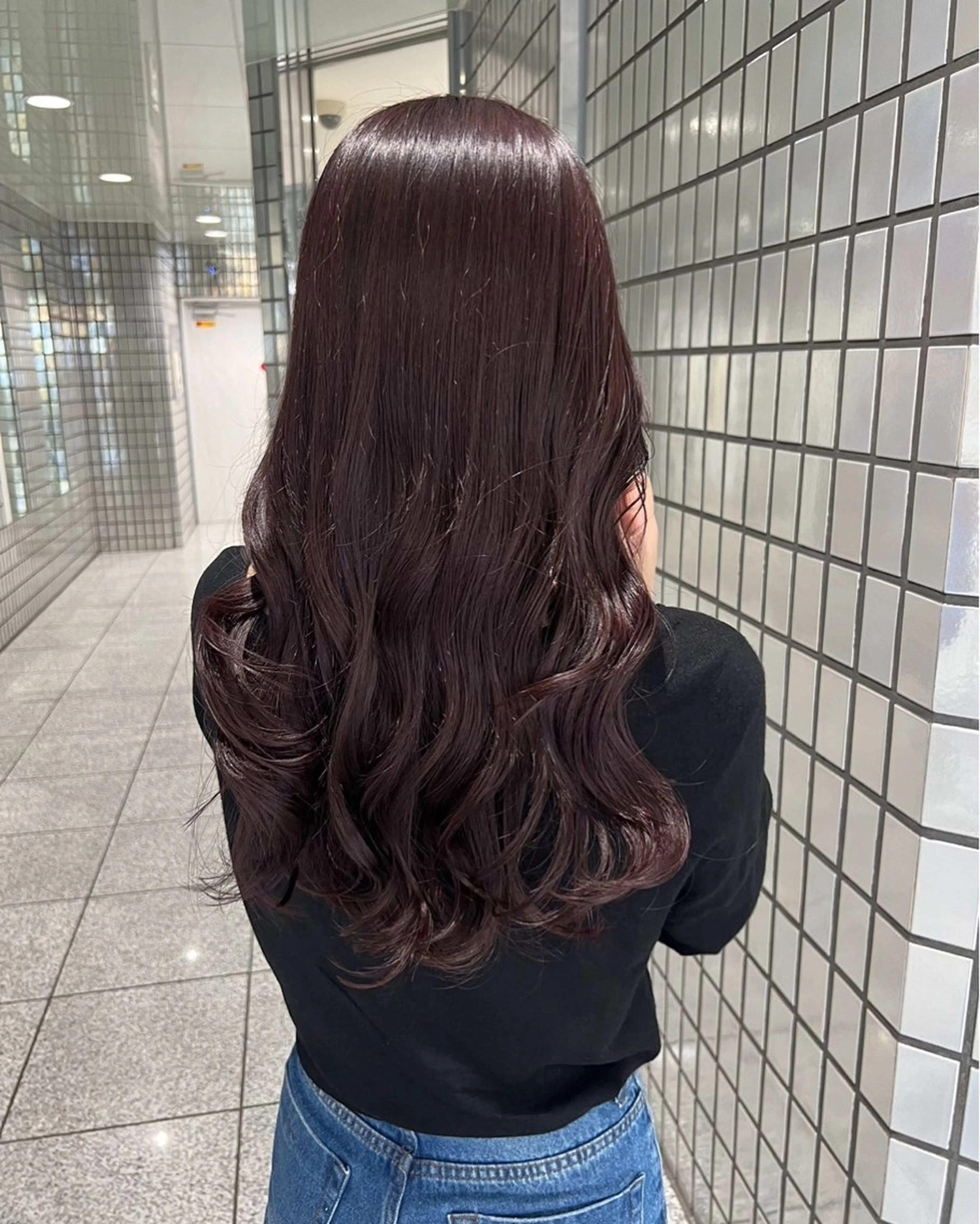 ロング カラー ヘアカラー トリートメント akane/ボブ /ブラウンベージュのヘアスタイル