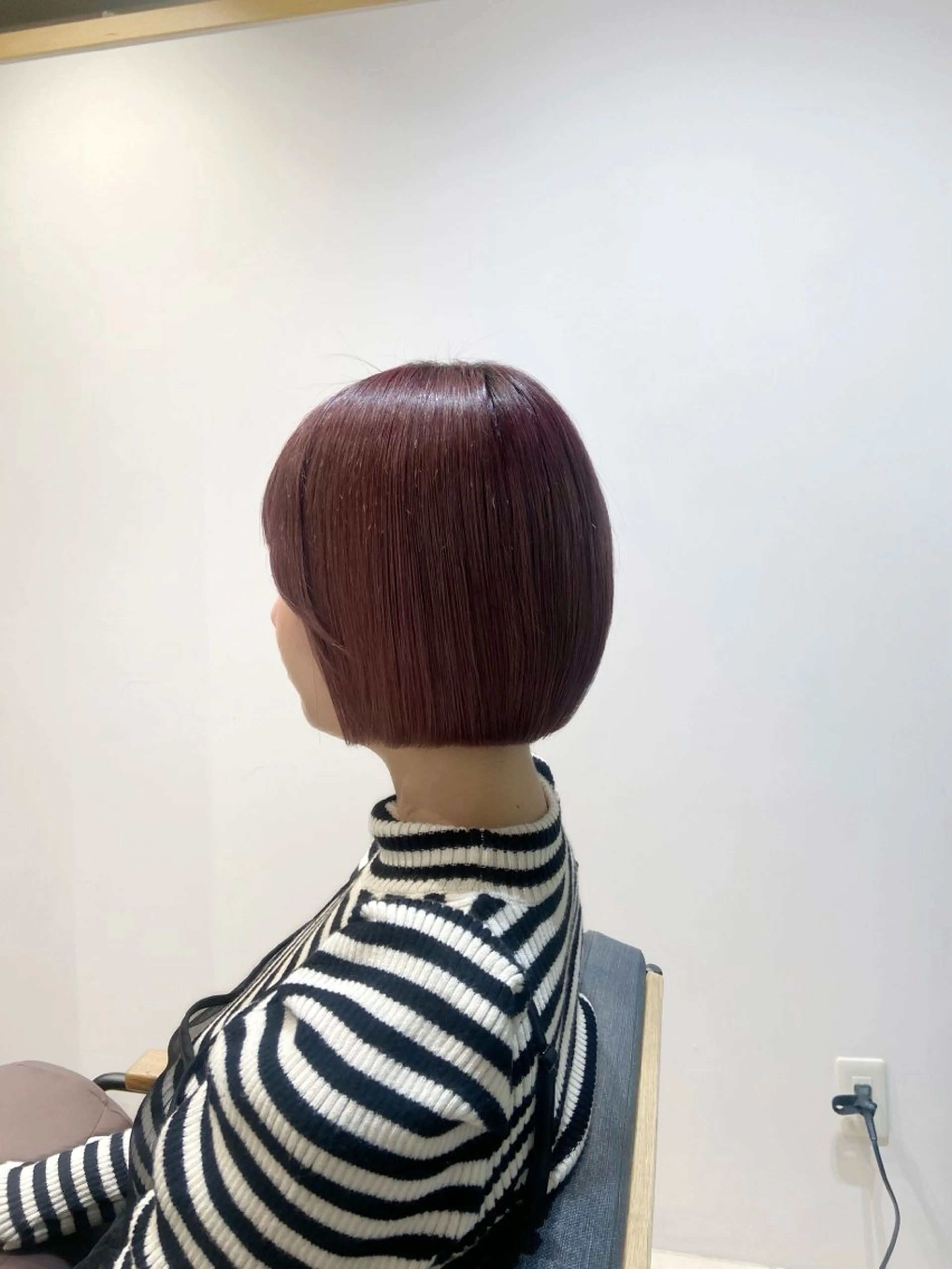 ミディアム ボブ 末吉 帆華 AMELY呉服町店のヘアスタイル