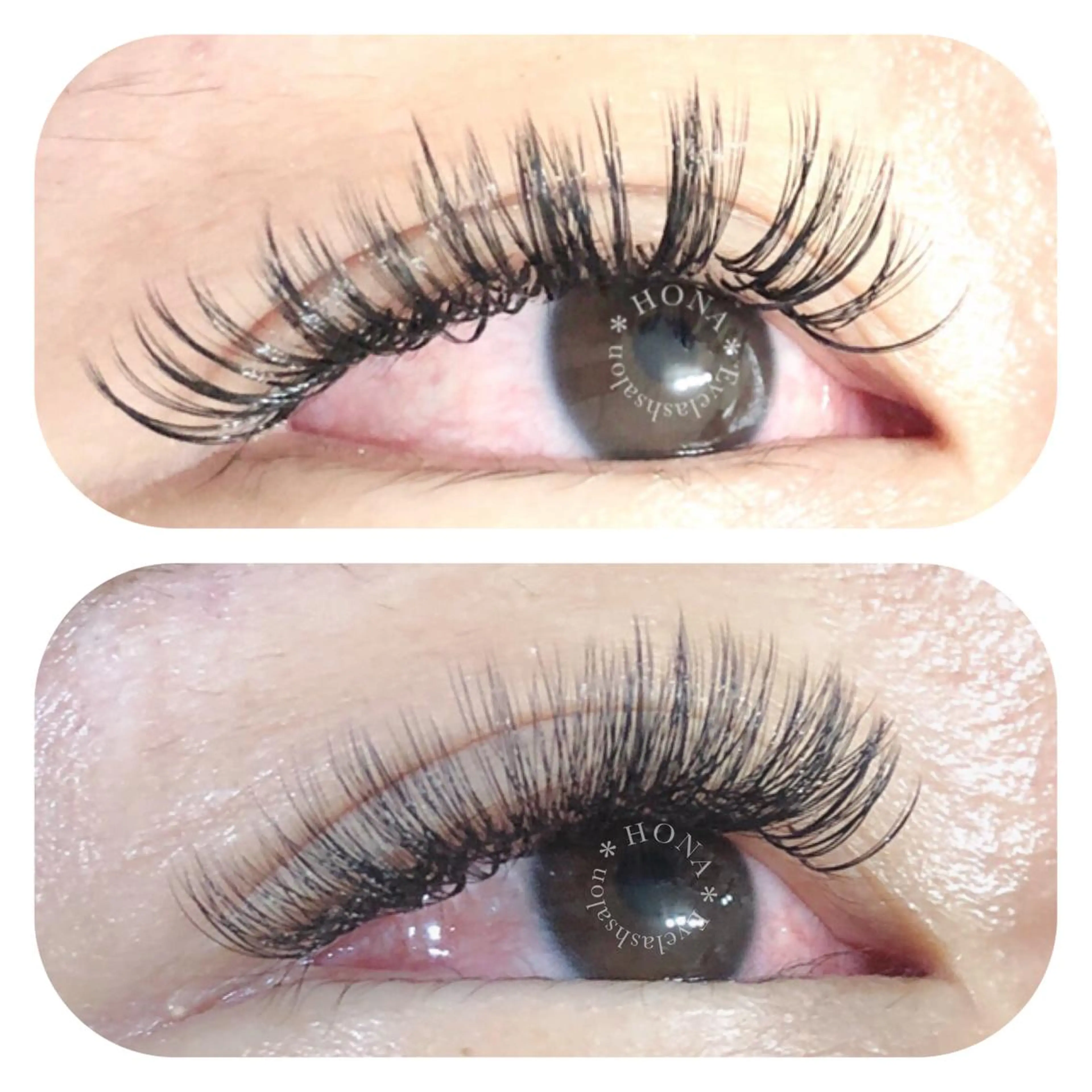 マツエク・マツパ 付け放題 ボリュームラッシュ ꕥ HONAのマツエク・マツパデザイン