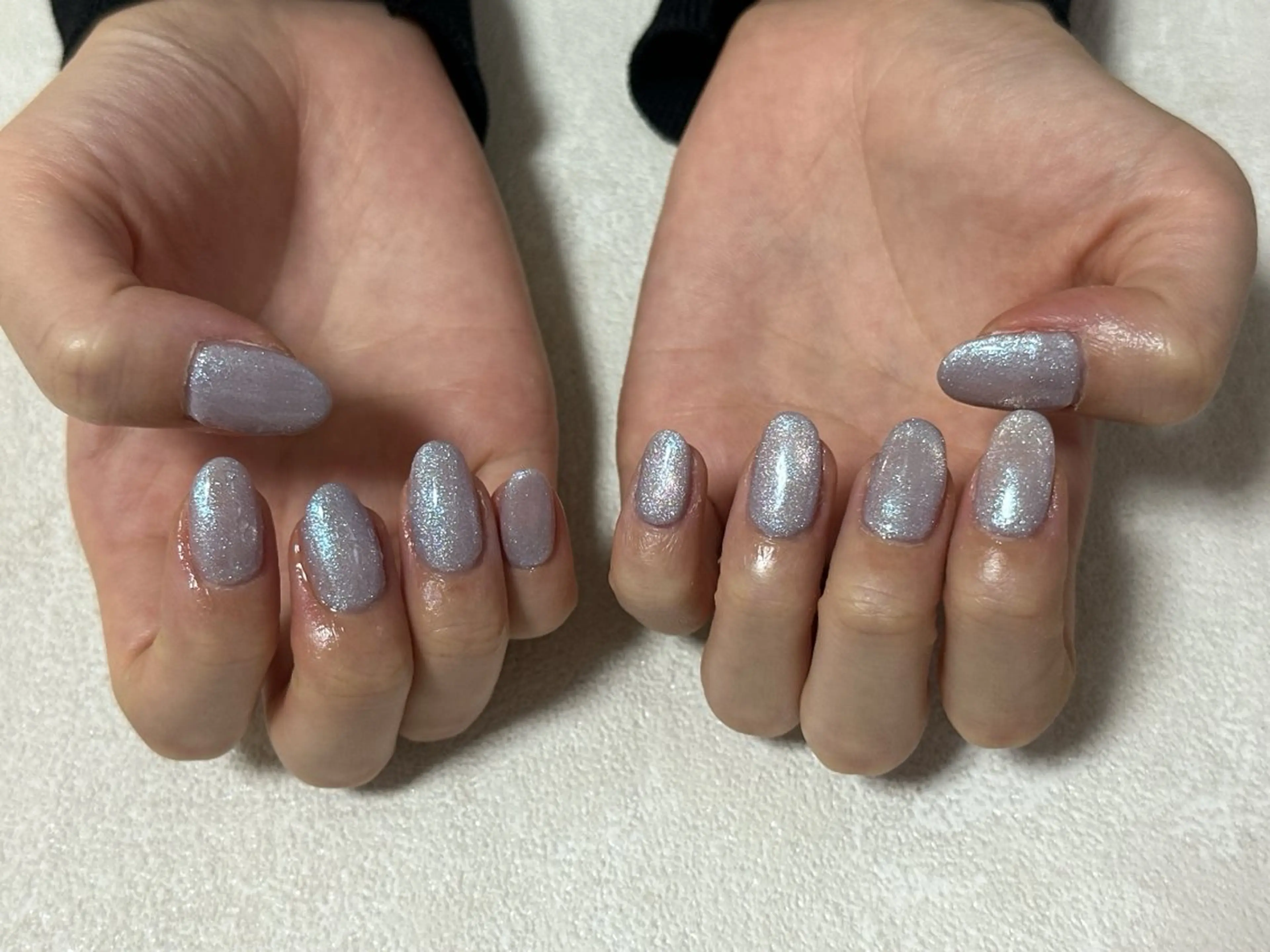 ネイル オーロラネイル 桜ネイル フラワーネイル フットネイル フレンチネイル ハンドネイル mogunail &blowのネイルデザイン