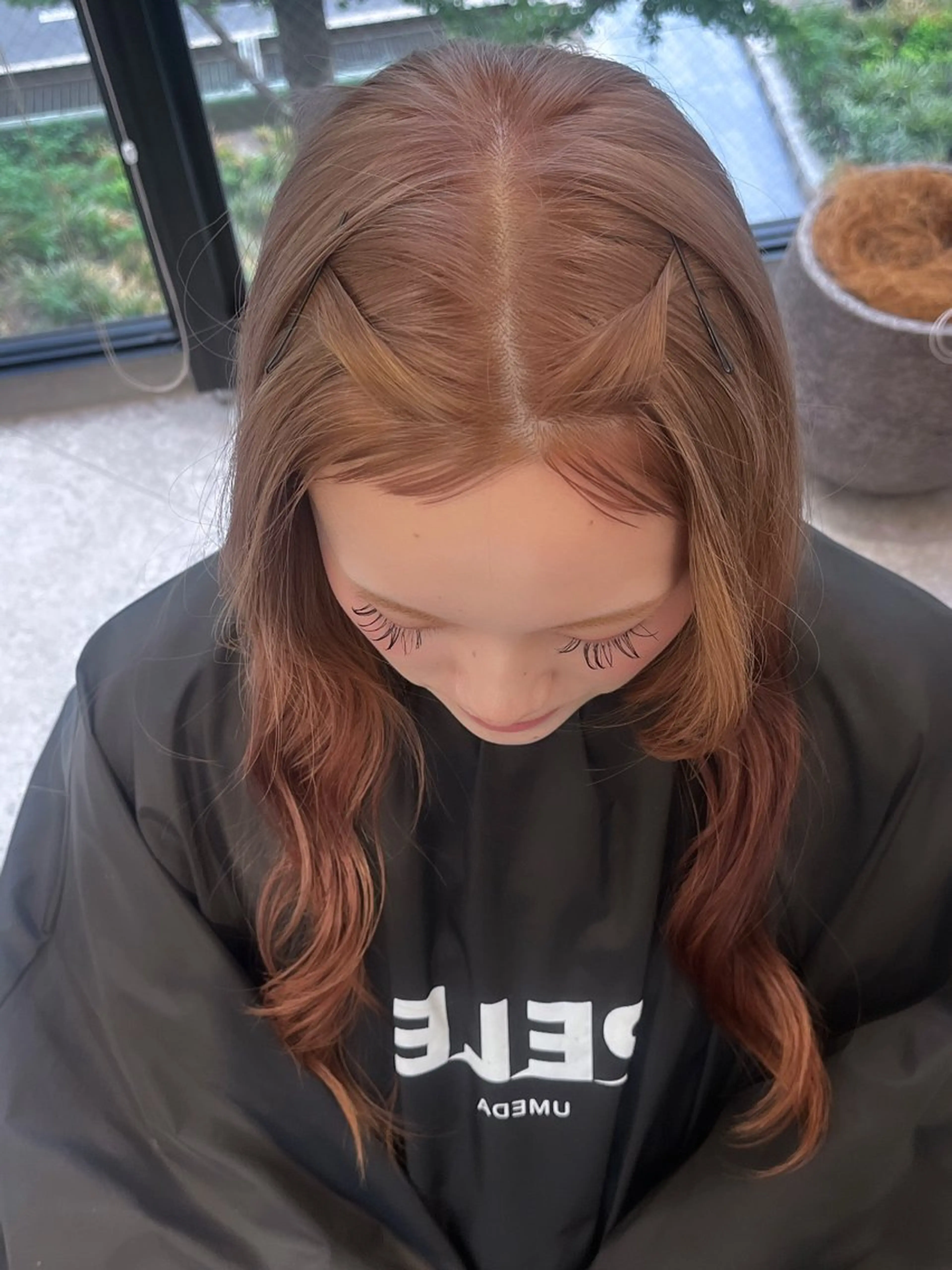 ロング カラー PELE/ミルクティ ー/NATSUKIのヘアスタイル