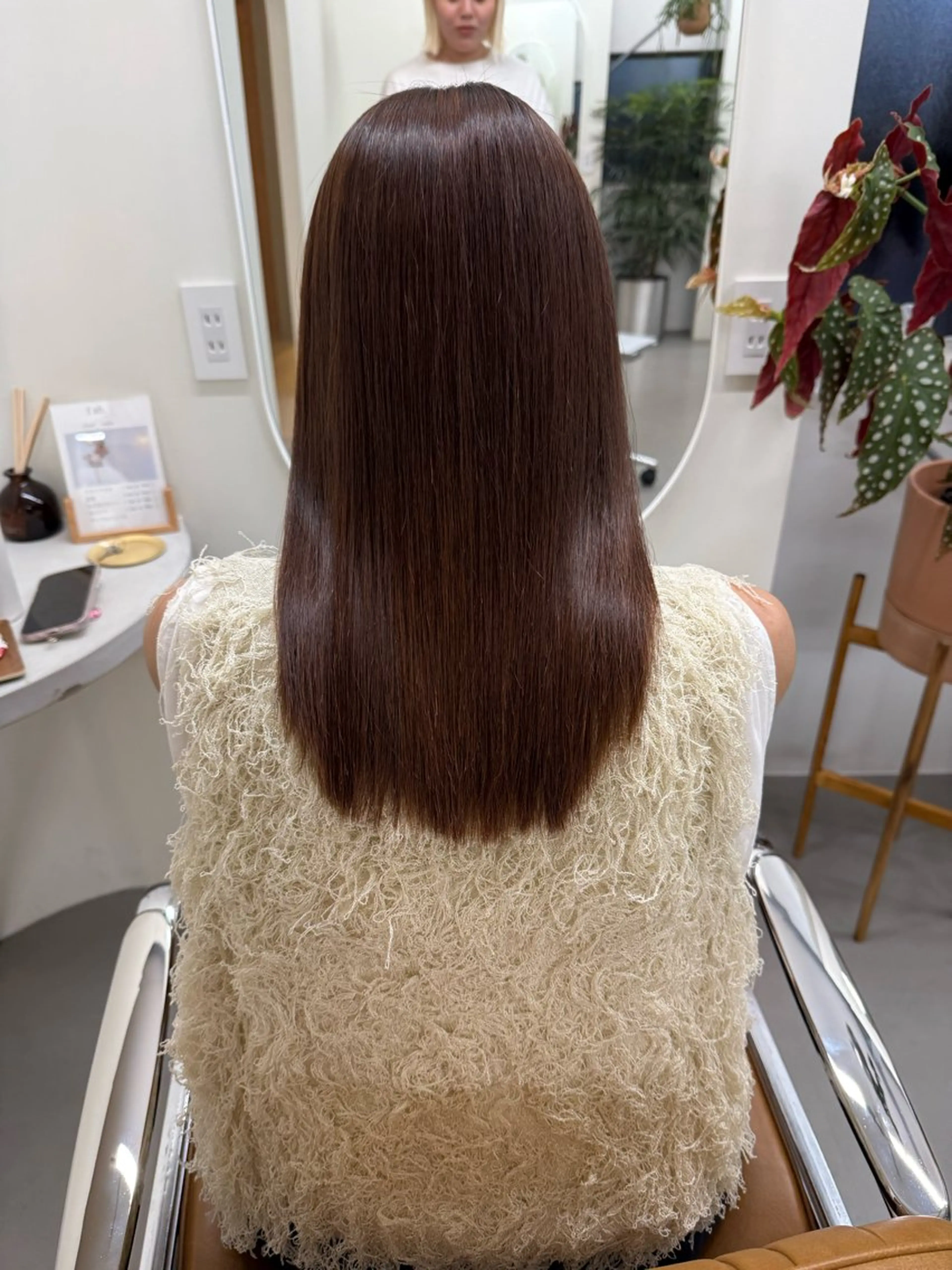 パーマ 縮毛矯正 檜 果歩のヘアスタイル