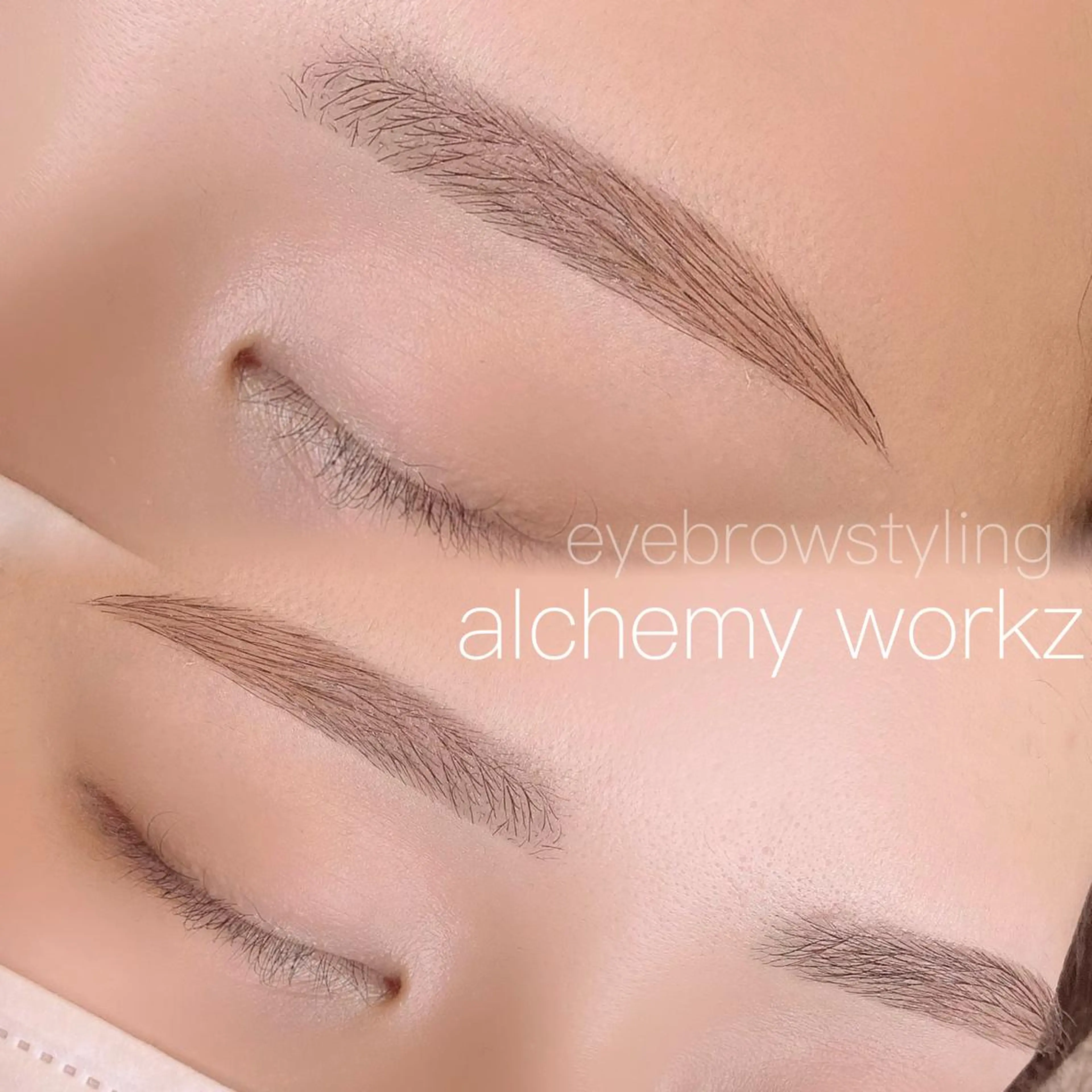 アイブロウ alchemy workzのマツエク・マツパデザイン