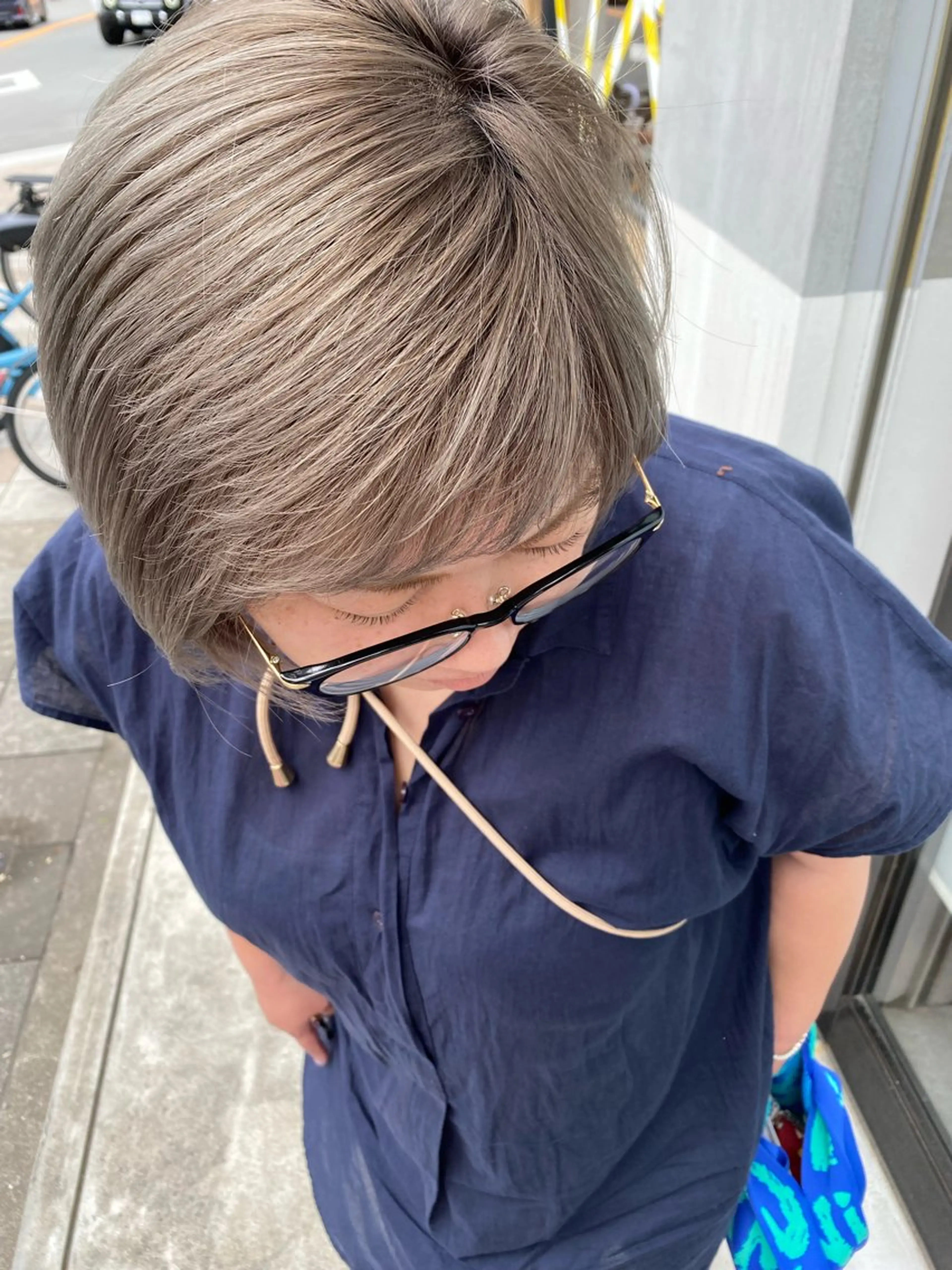 ショート カラー 🩷🍭中津・梅田 エリア🍬💜のヘアスタイル