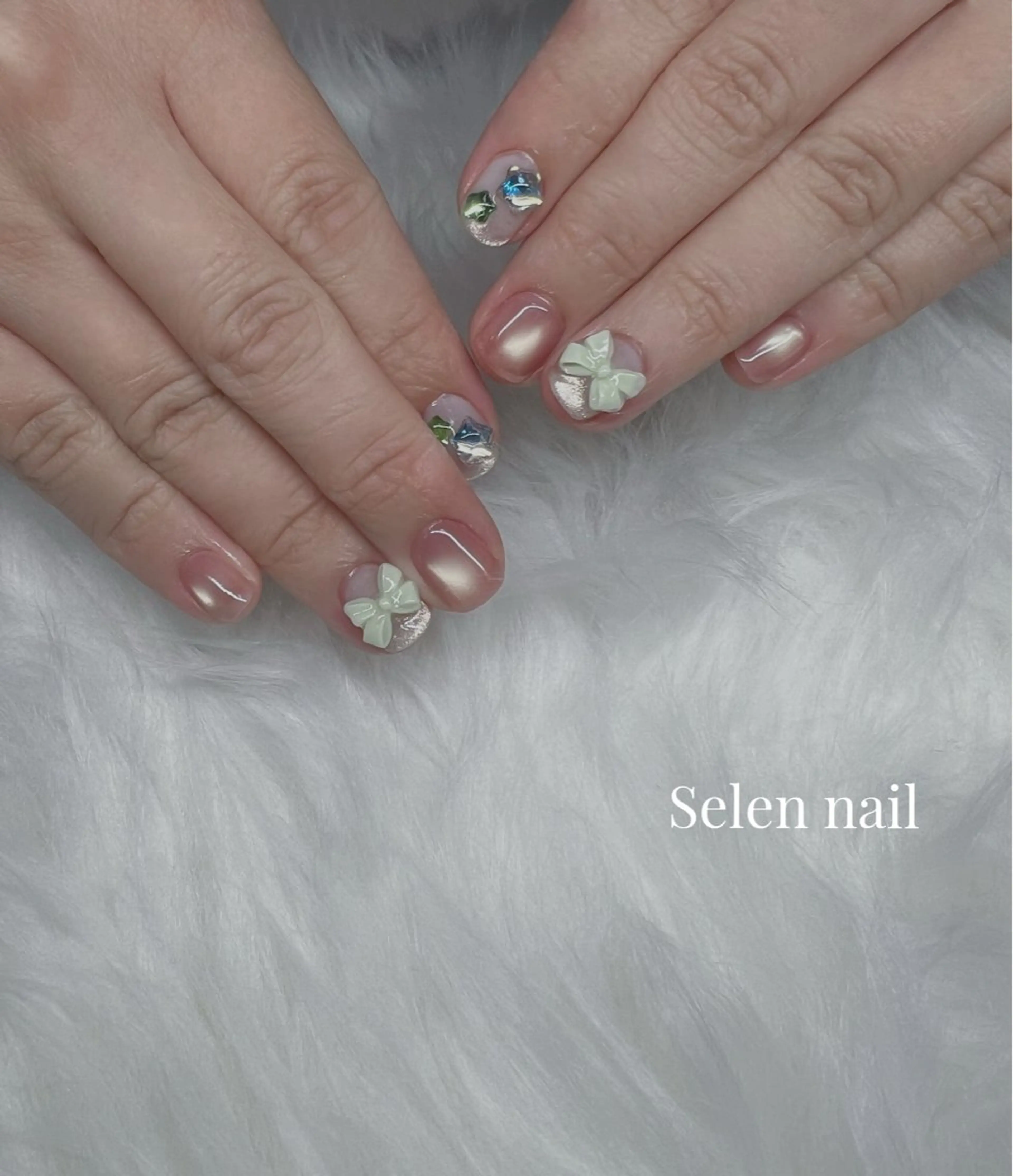 ネイル ハンドネイル Selen nail みづきのネイルデザイン