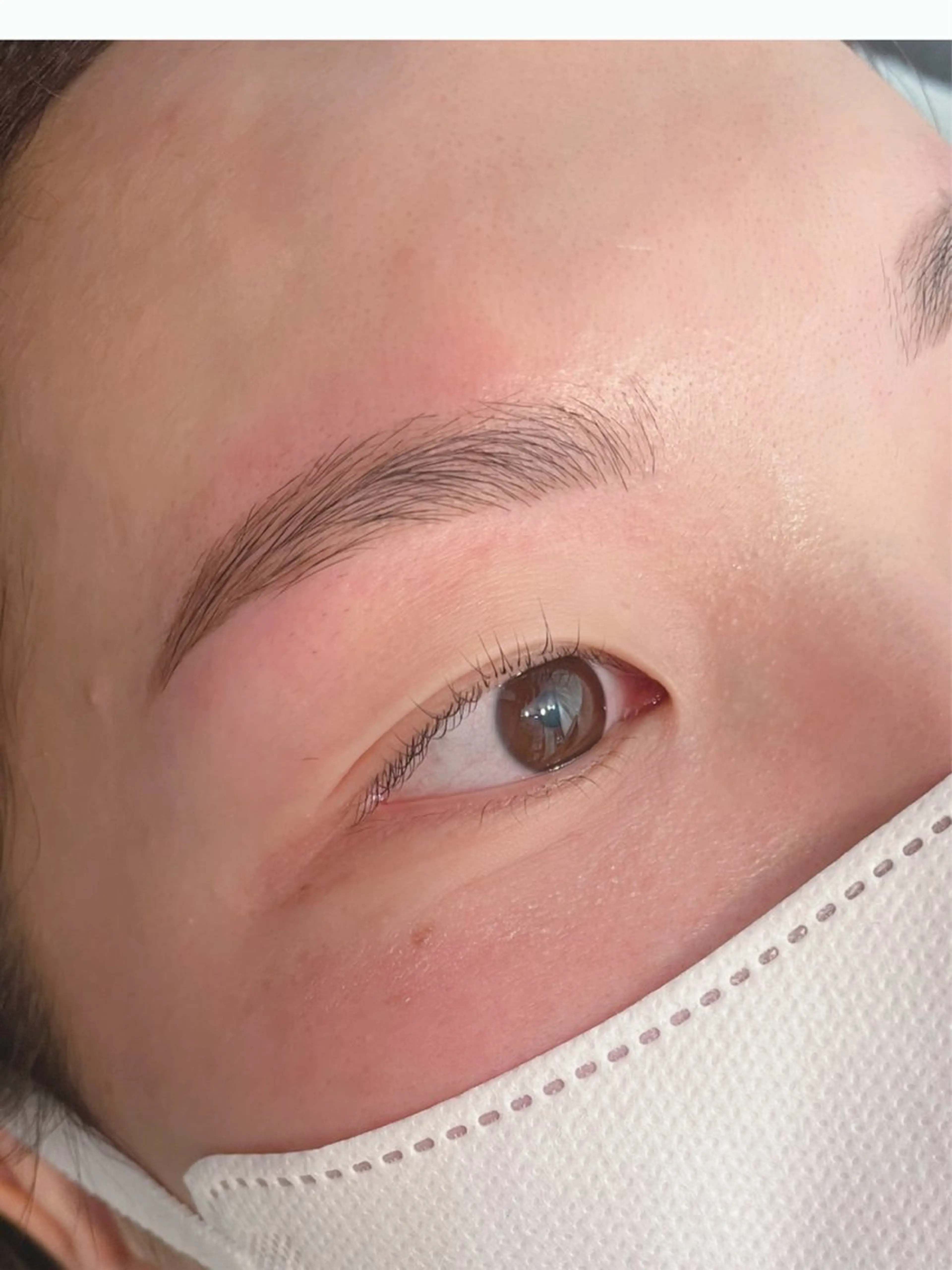 ラッシュリフト＋眉ワックスの写真