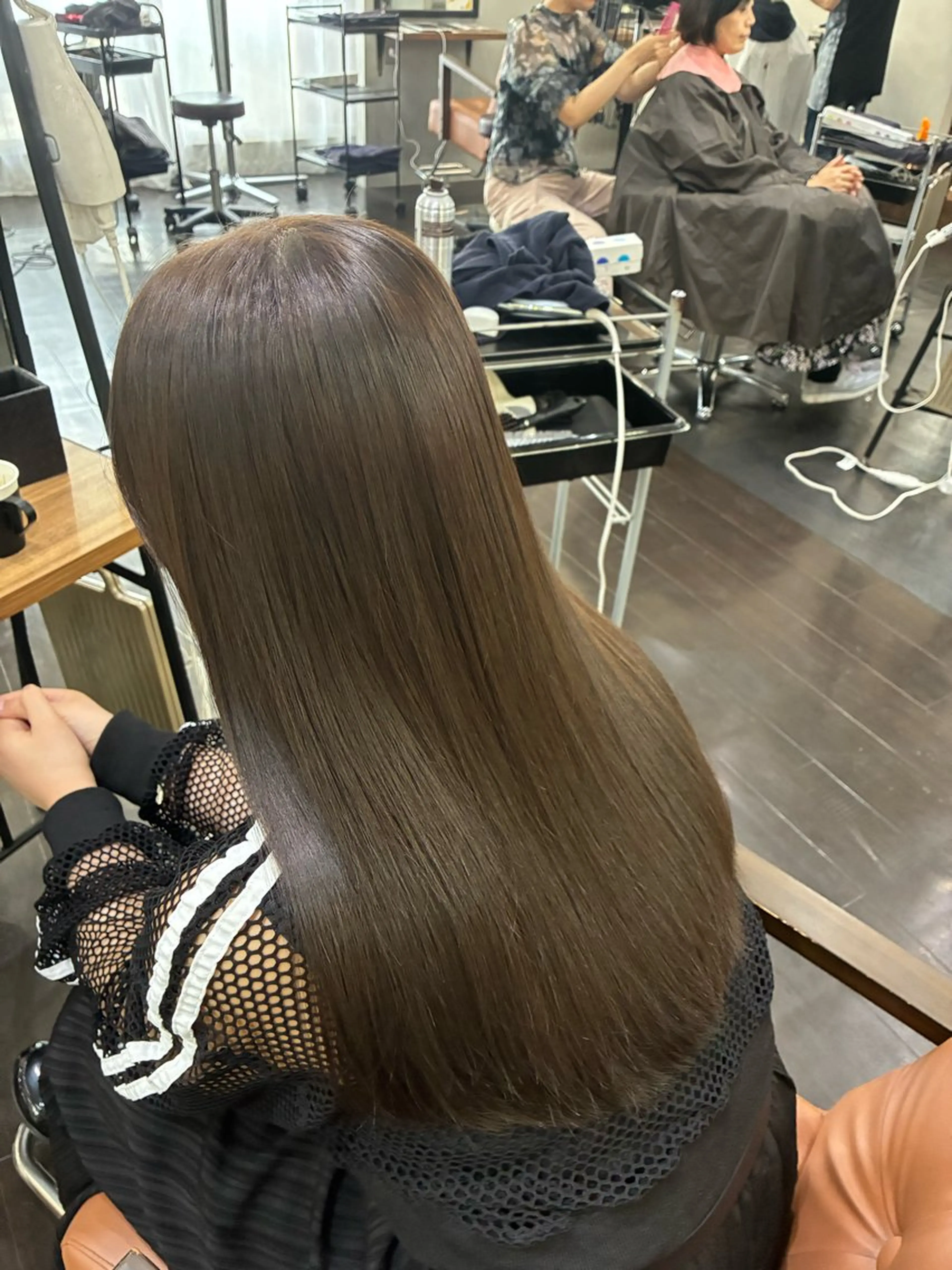 ロング カラー ヘアアレンジ 🍒ᩚ名駅/艶髪 縮毛矯正/あゆ🍒ᩚのヘアスタイル