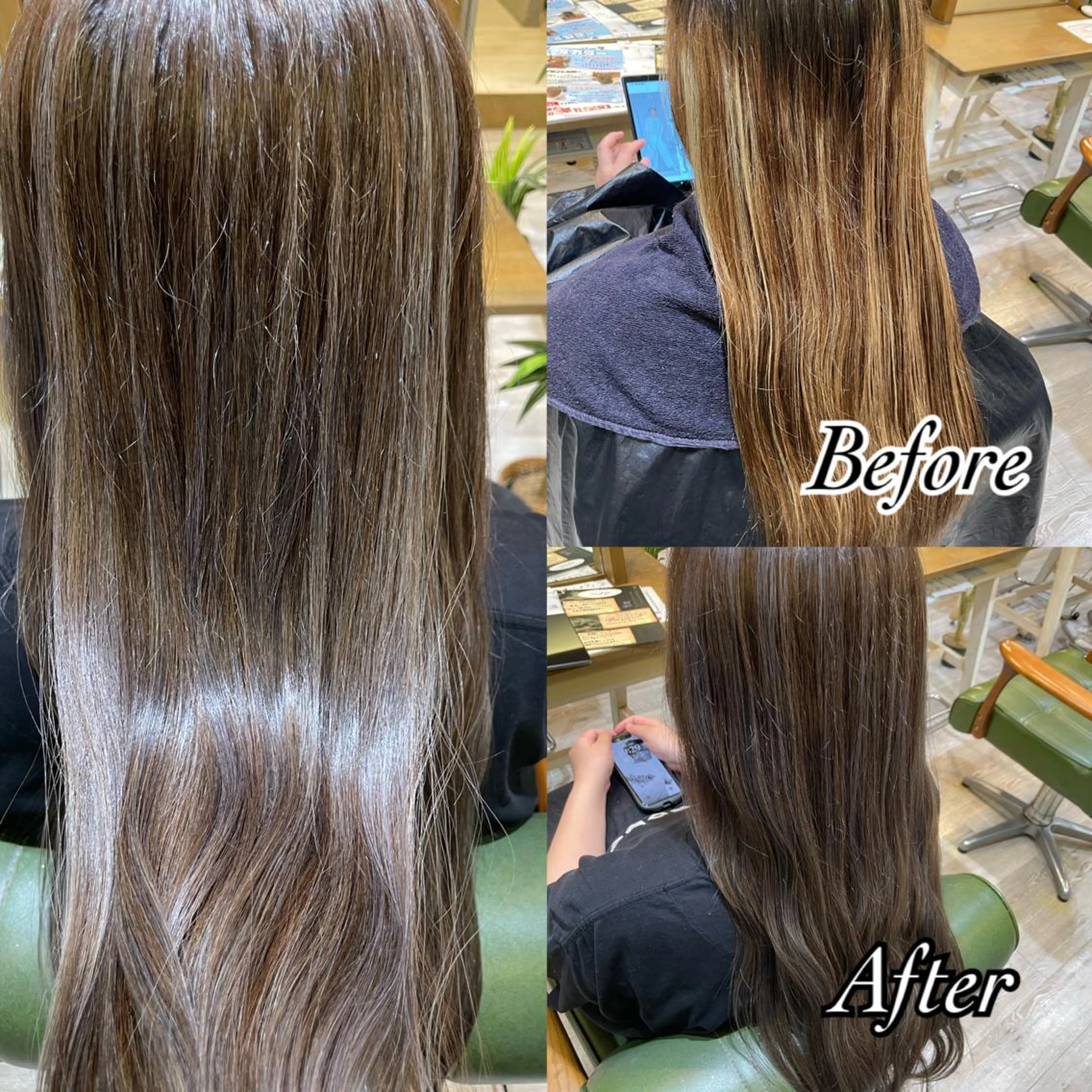 ロング 🦋ふくい あやの🦋のヘアスタイル