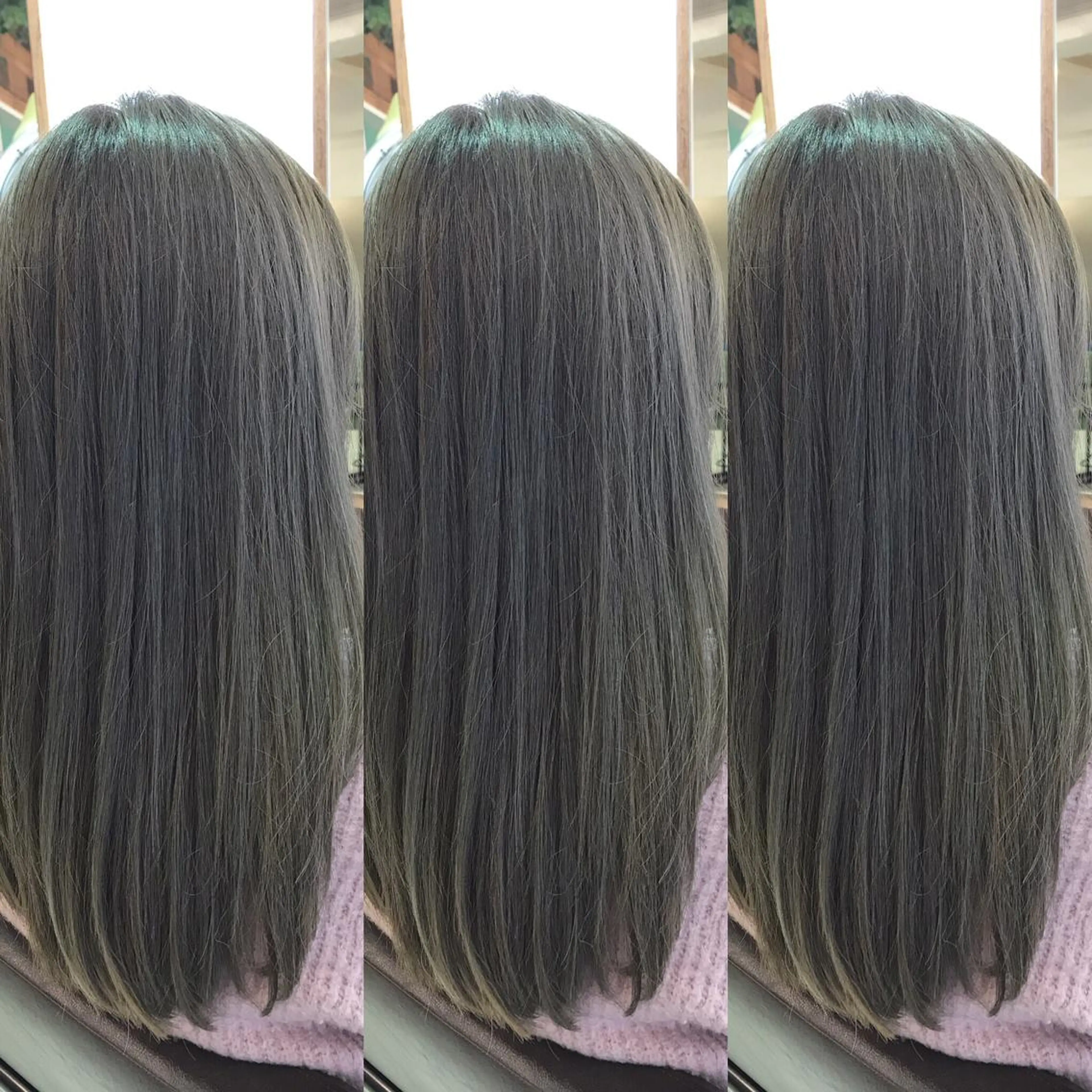 ロング カラー ハイライトカラー イルミナカラー ハイライト 青木 茂樹⭐️ 透明感カラーのヘアスタイル