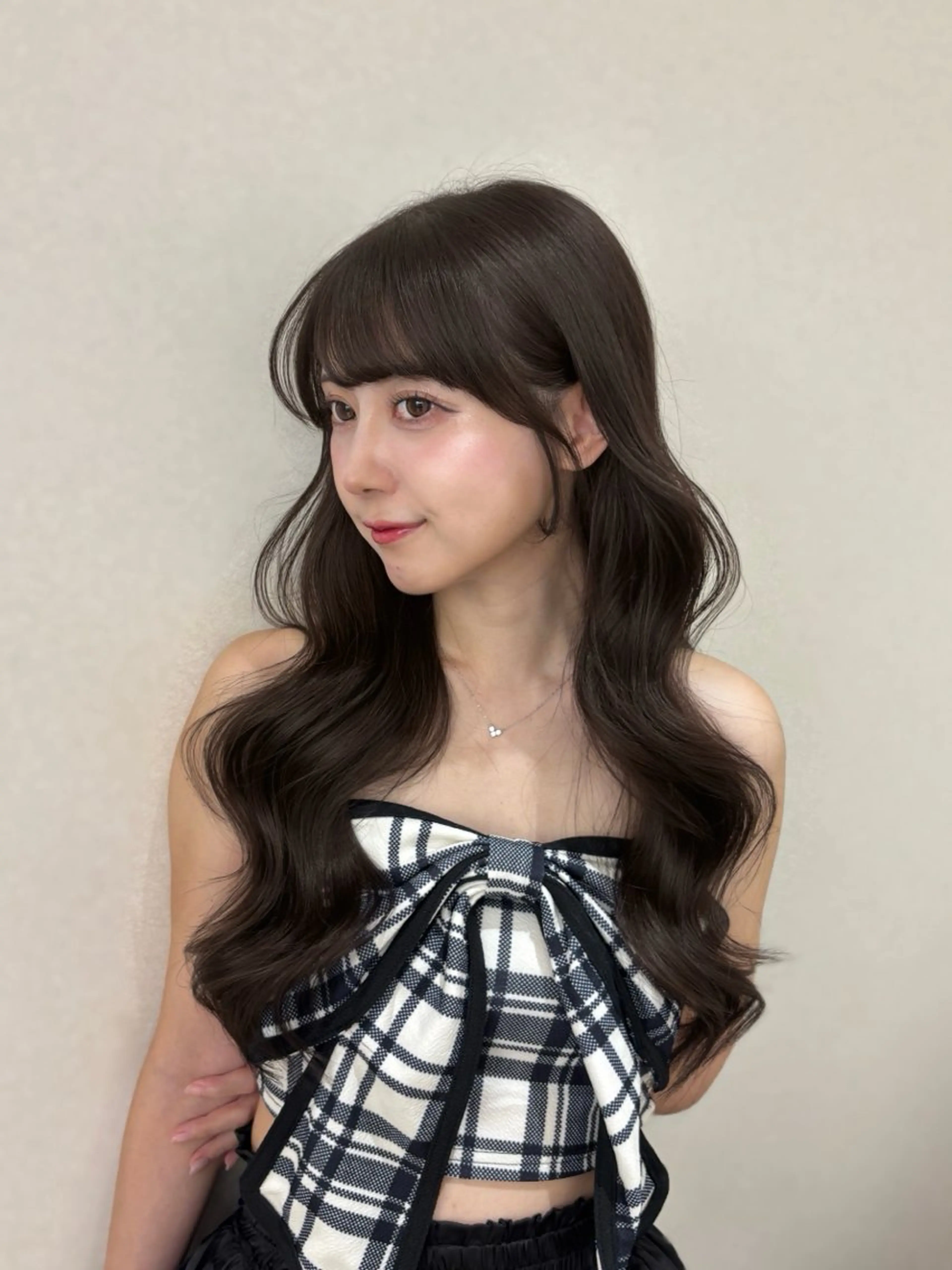 ロング レイヤーカット ロング 小顔カット COA銀座　🤍 shionのヘアスタイル