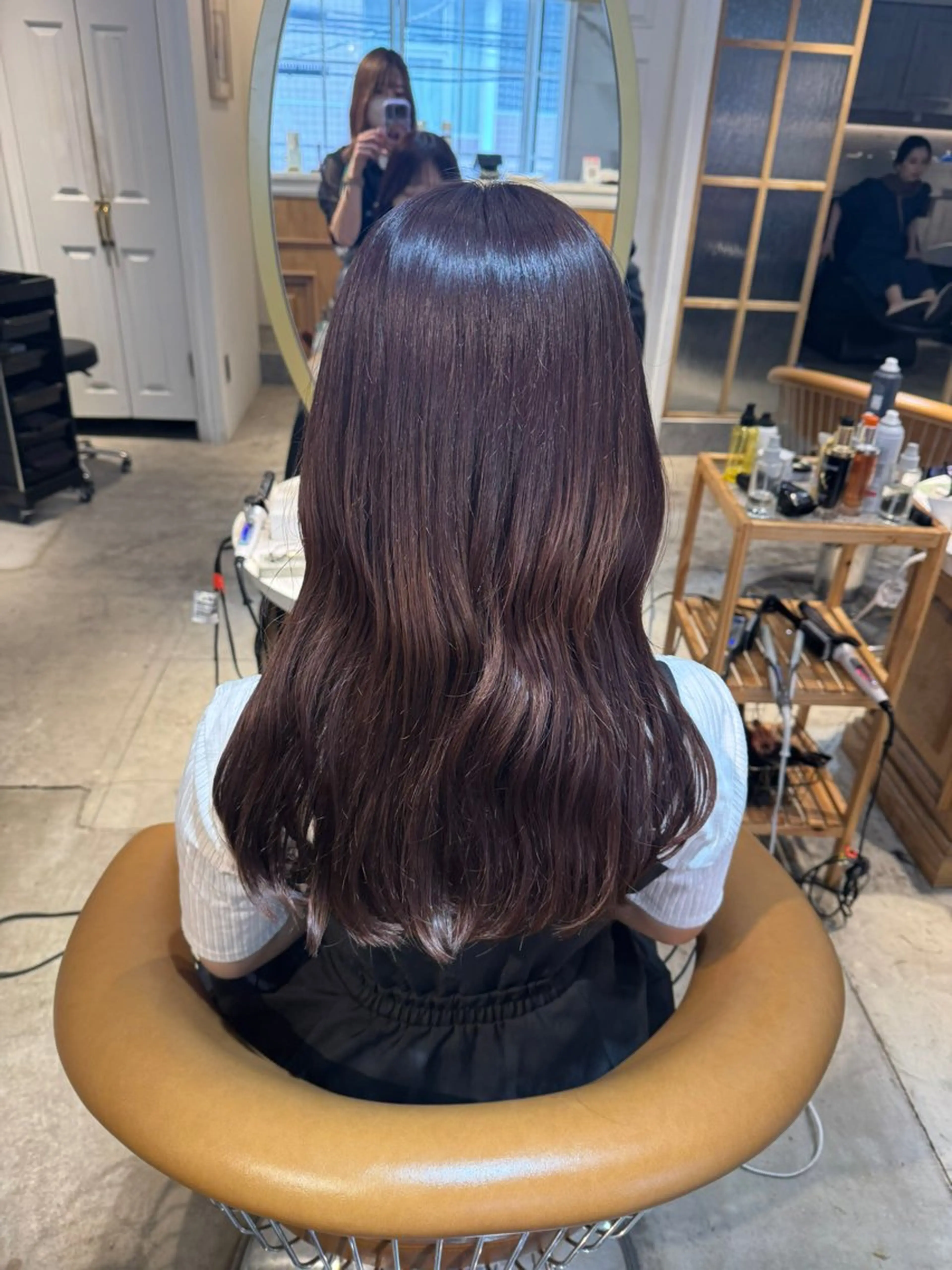 ロング 髪質改善 縮毛矯正 カット ヘアカラー トリートメント ヘアセット 髪質改善/ボブ /韓国/erikoのヘアスタイル