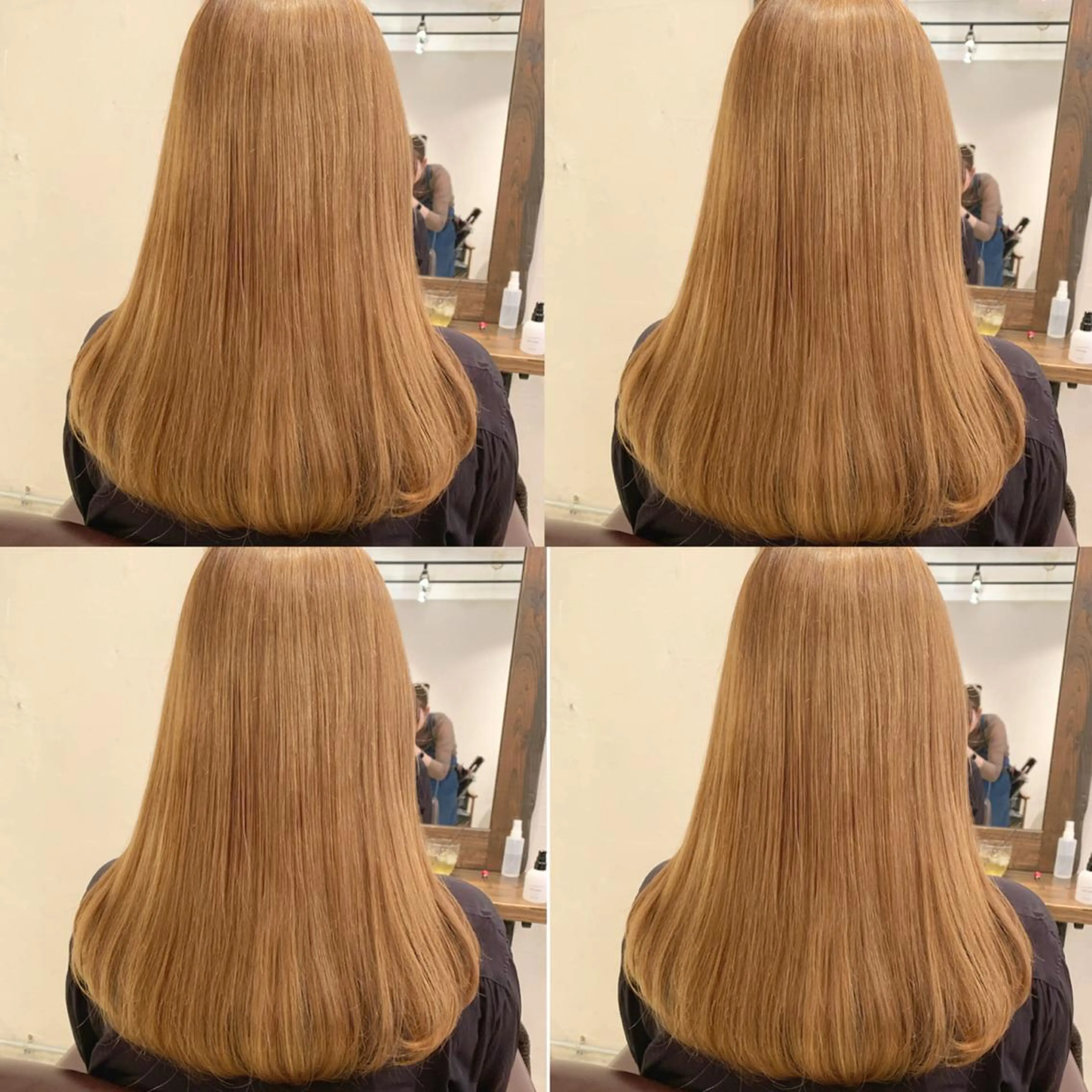 ロング カラー カット ヘアカラー トリートメント ヘッドスパ 透明感/オリーブ/ グレージュ/YUKAのヘアスタイル