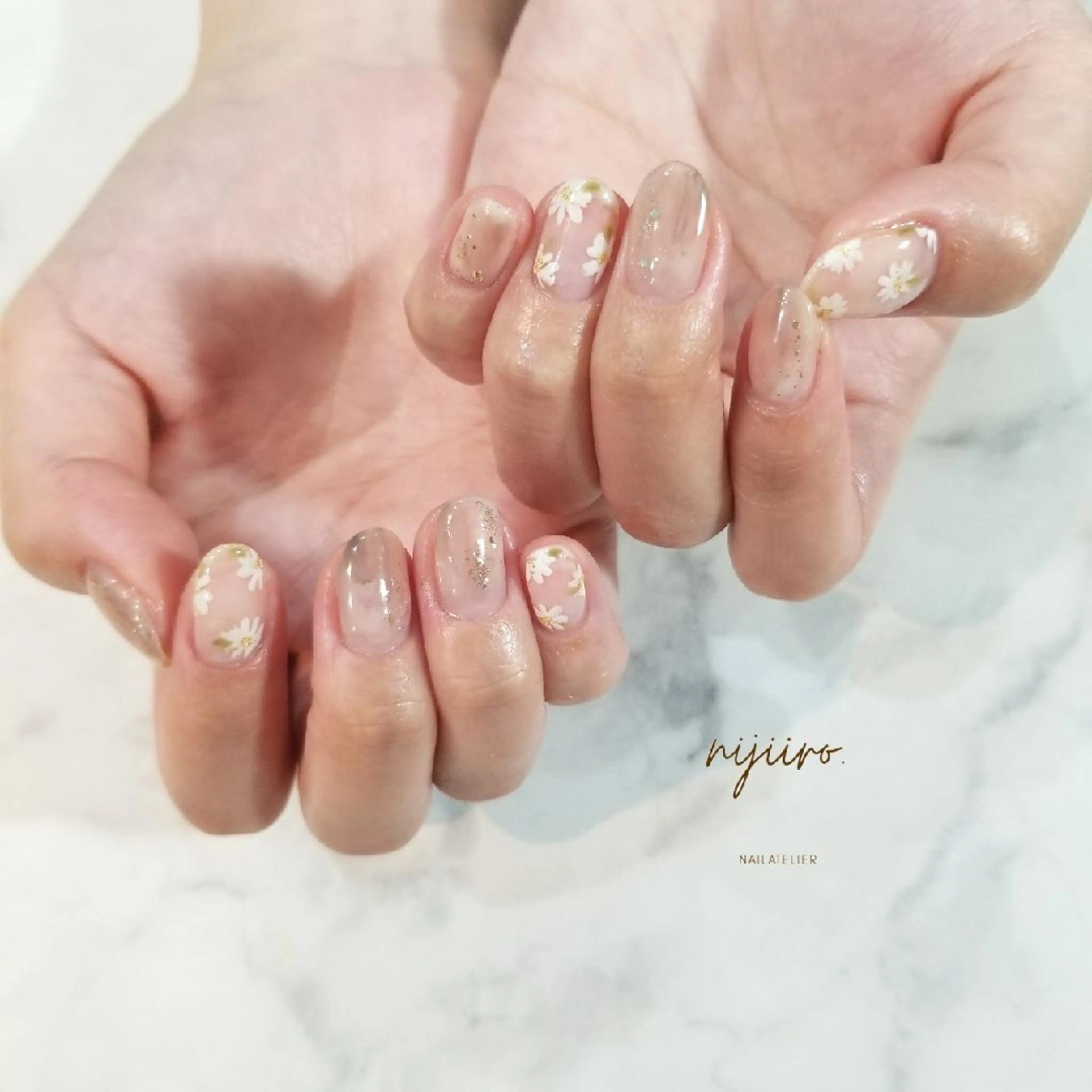 ネイル ハンドネイル nijiiro🌈 サトウのネイルデザイン