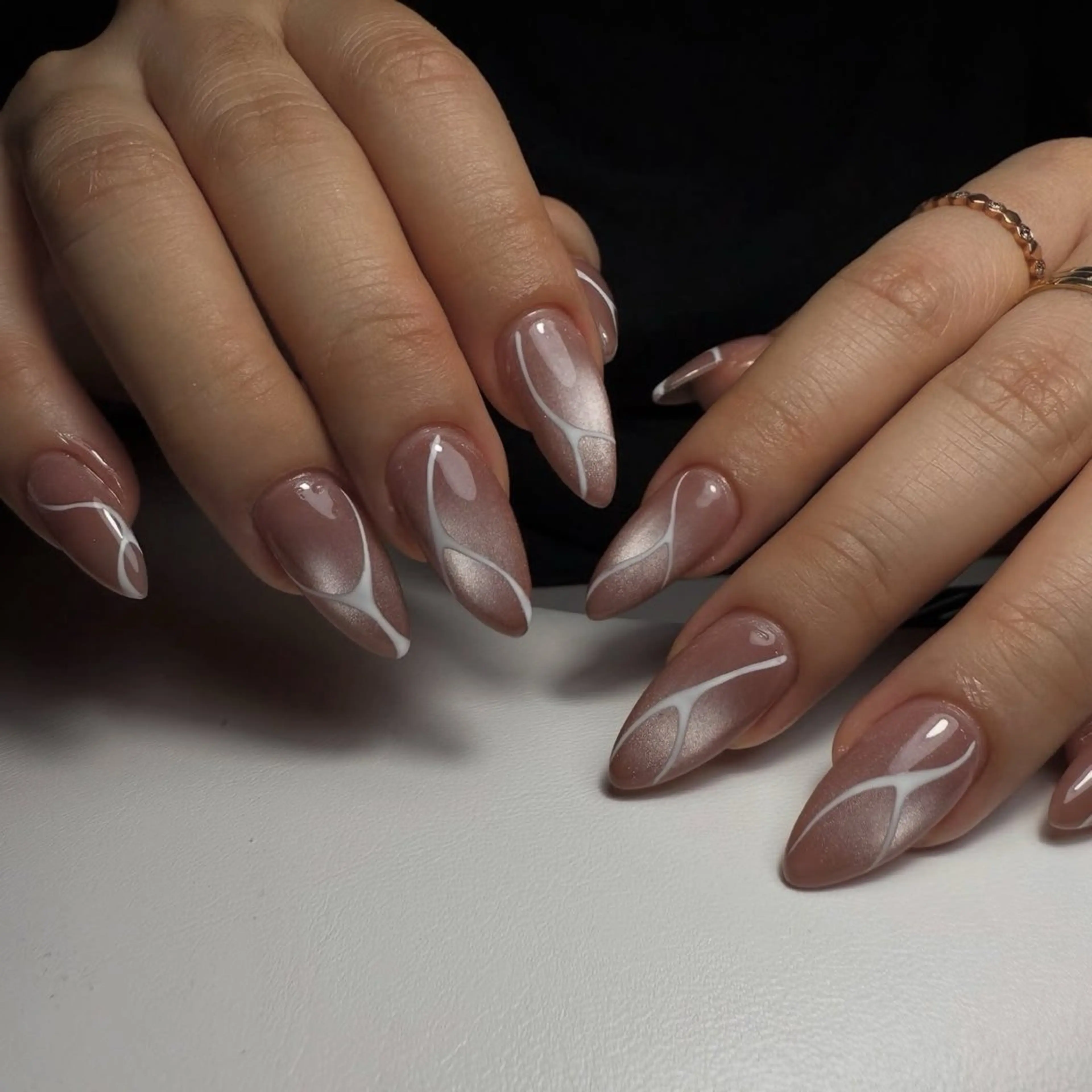 ネイル 長さ出し ジェルネイル 持ち込み オフィスネイル ワンカラーネイル ハンドネイル Michi_Nails_Salon所属・Michi Nail Staffのネイルデザイン